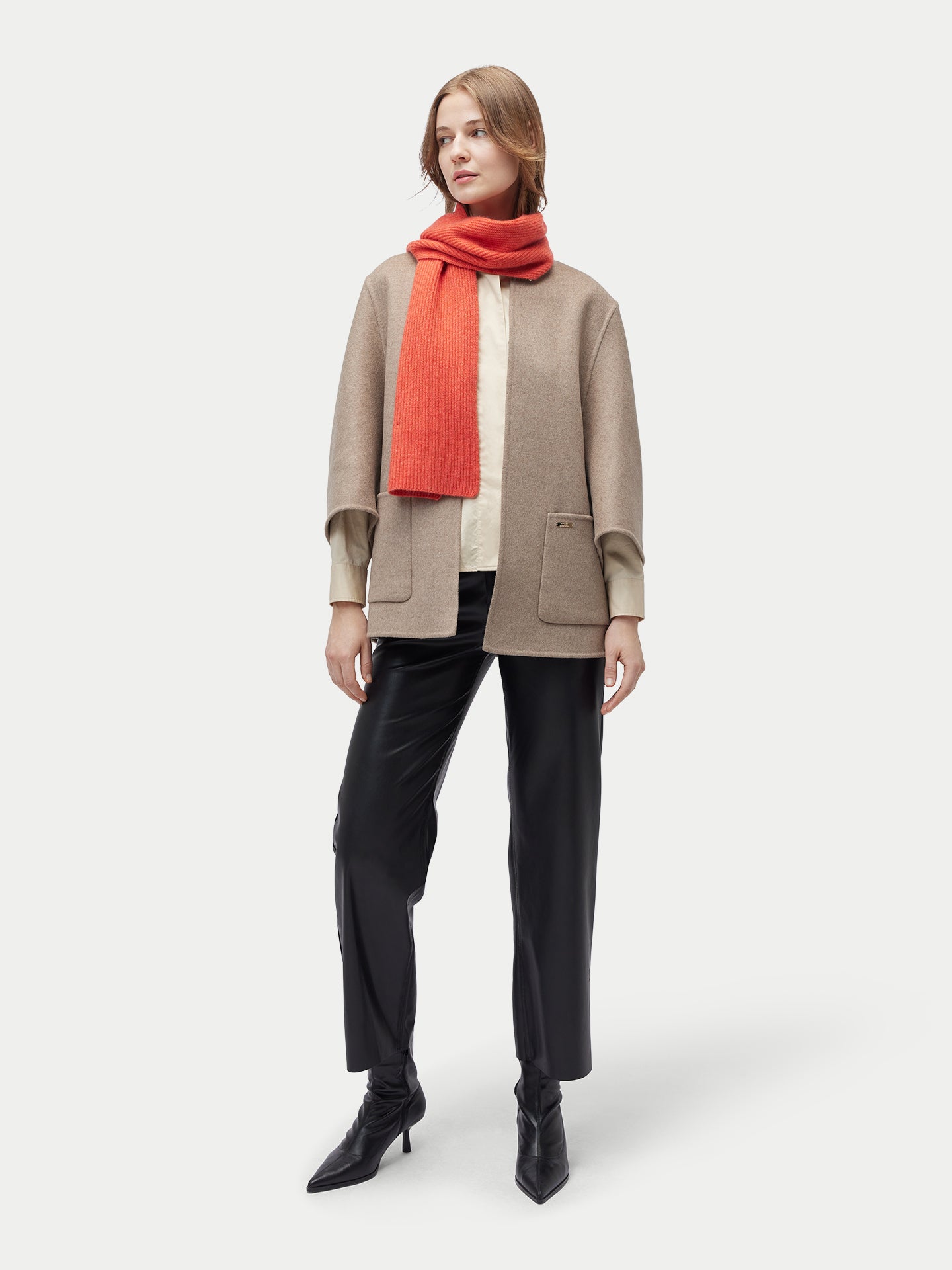 Écharpe en tricot de pêcheur