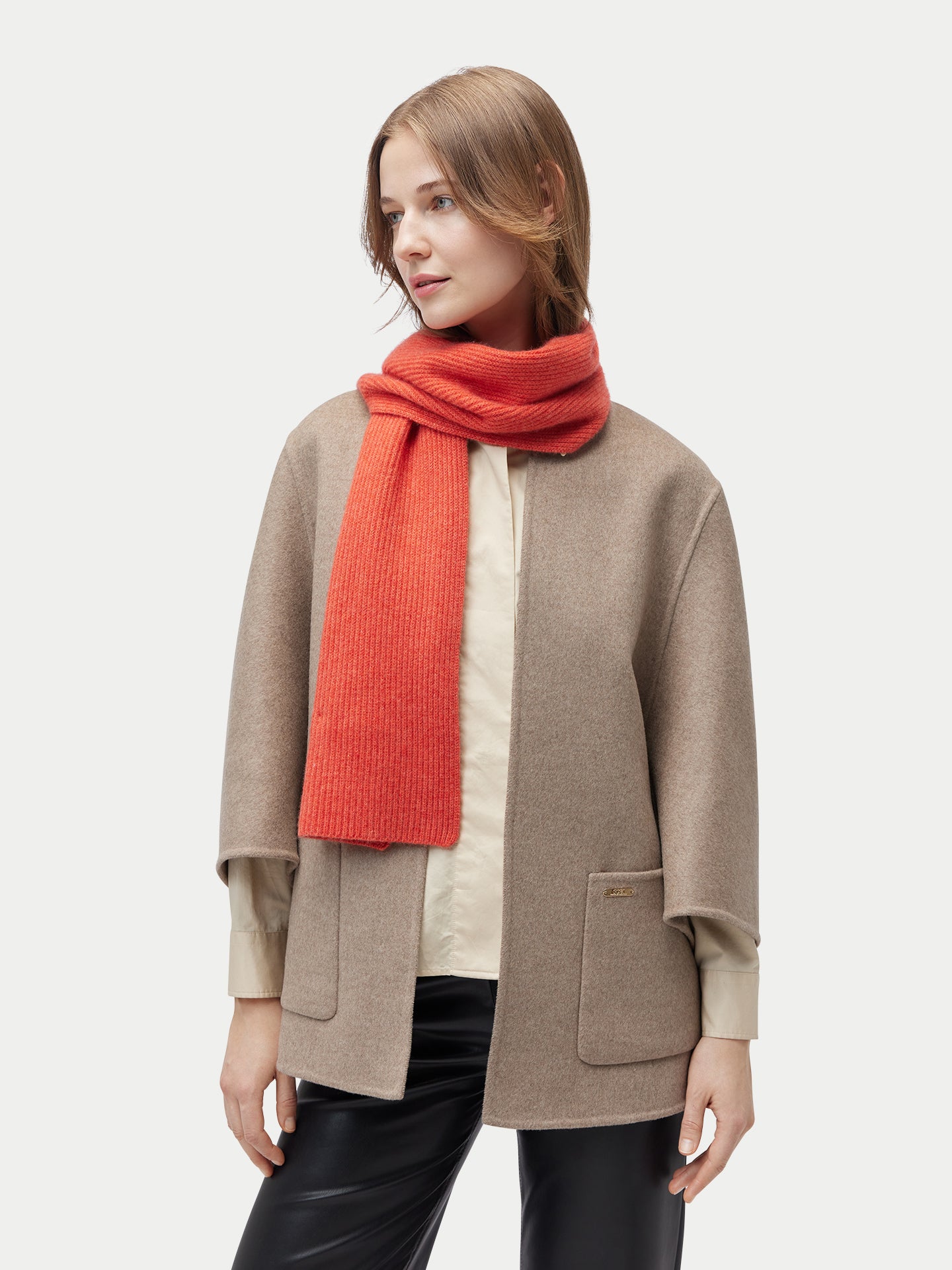 Écharpe en tricot de pêcheur