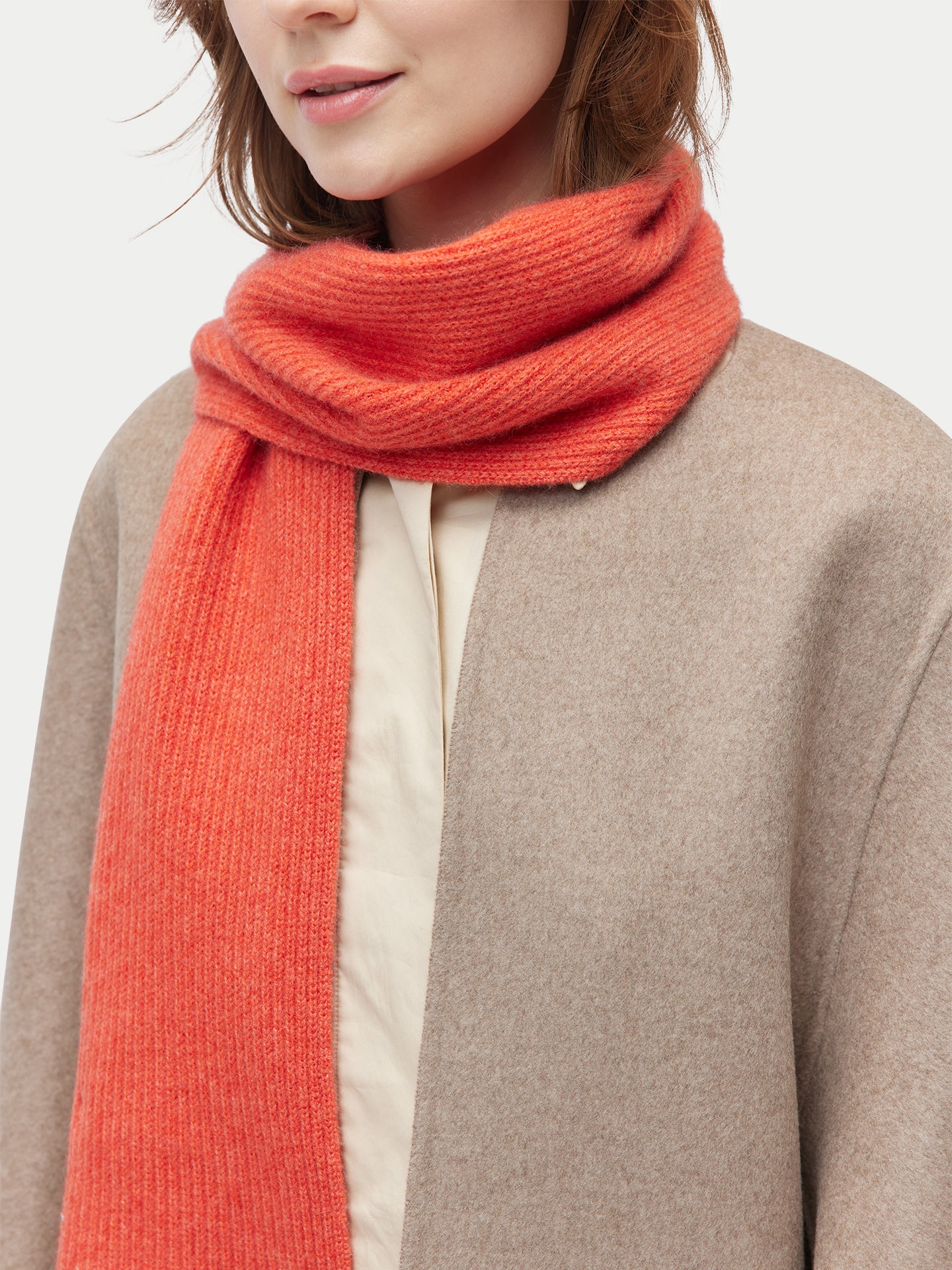 Écharpe en tricot de pêcheur