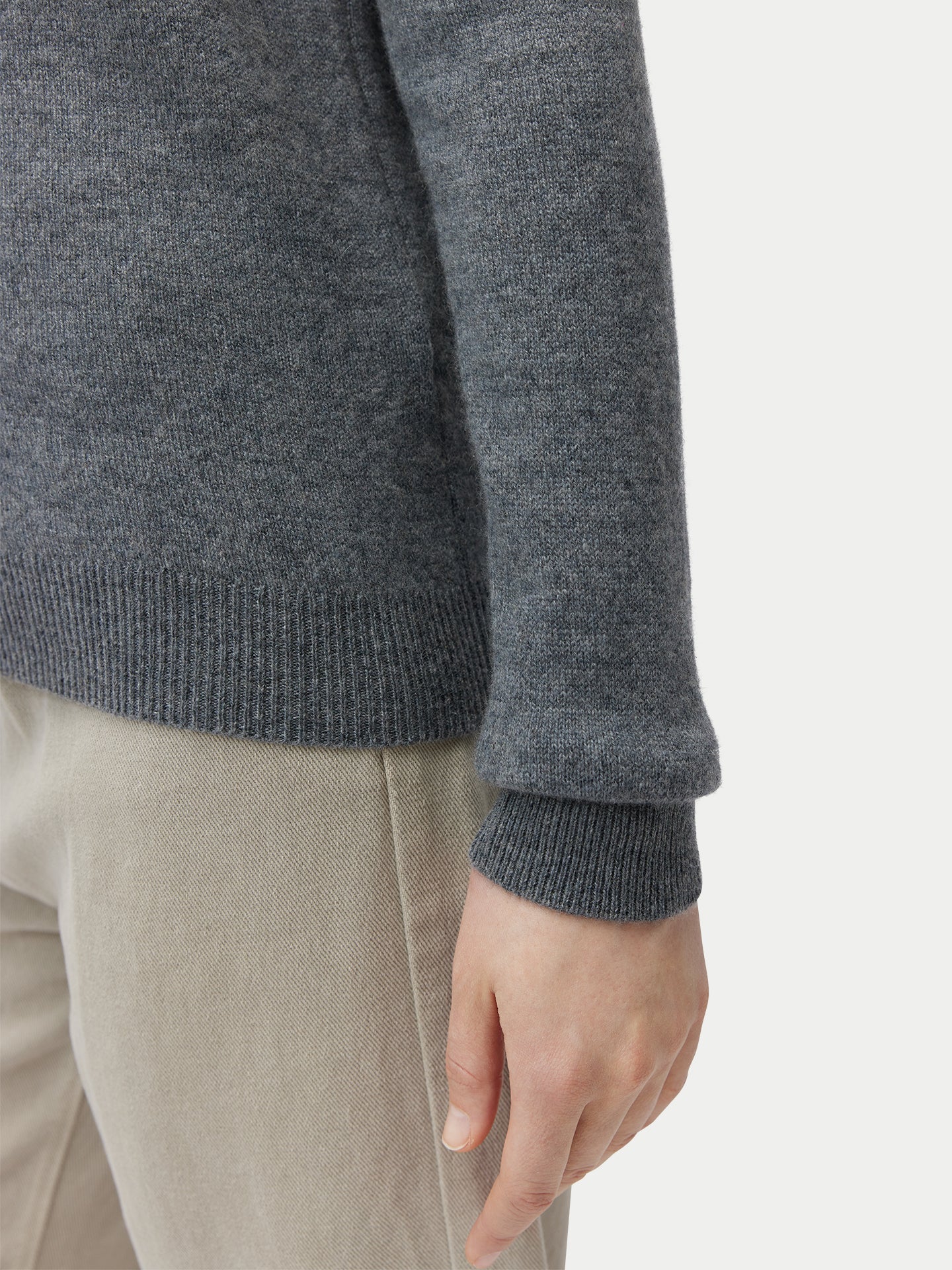 Ensemble pull et bonnet en cachemire