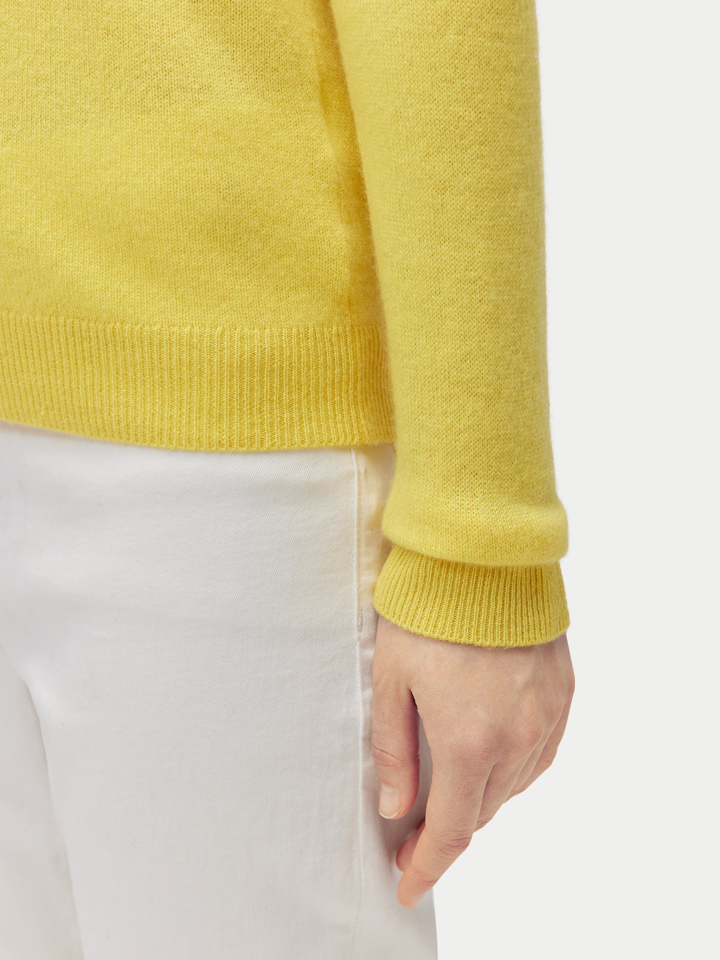 Ensemble pull et bonnet en cachemire