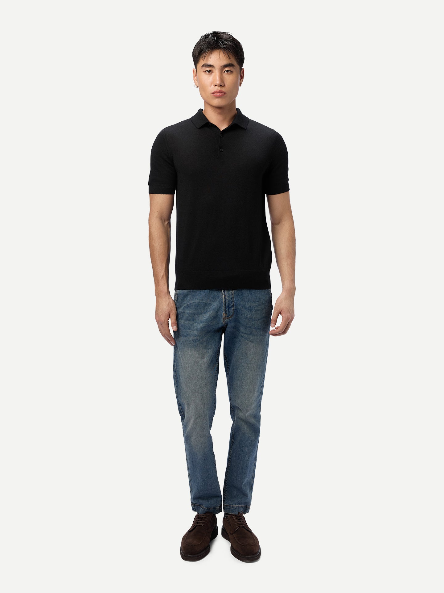 Polo classique homme à manches courtes