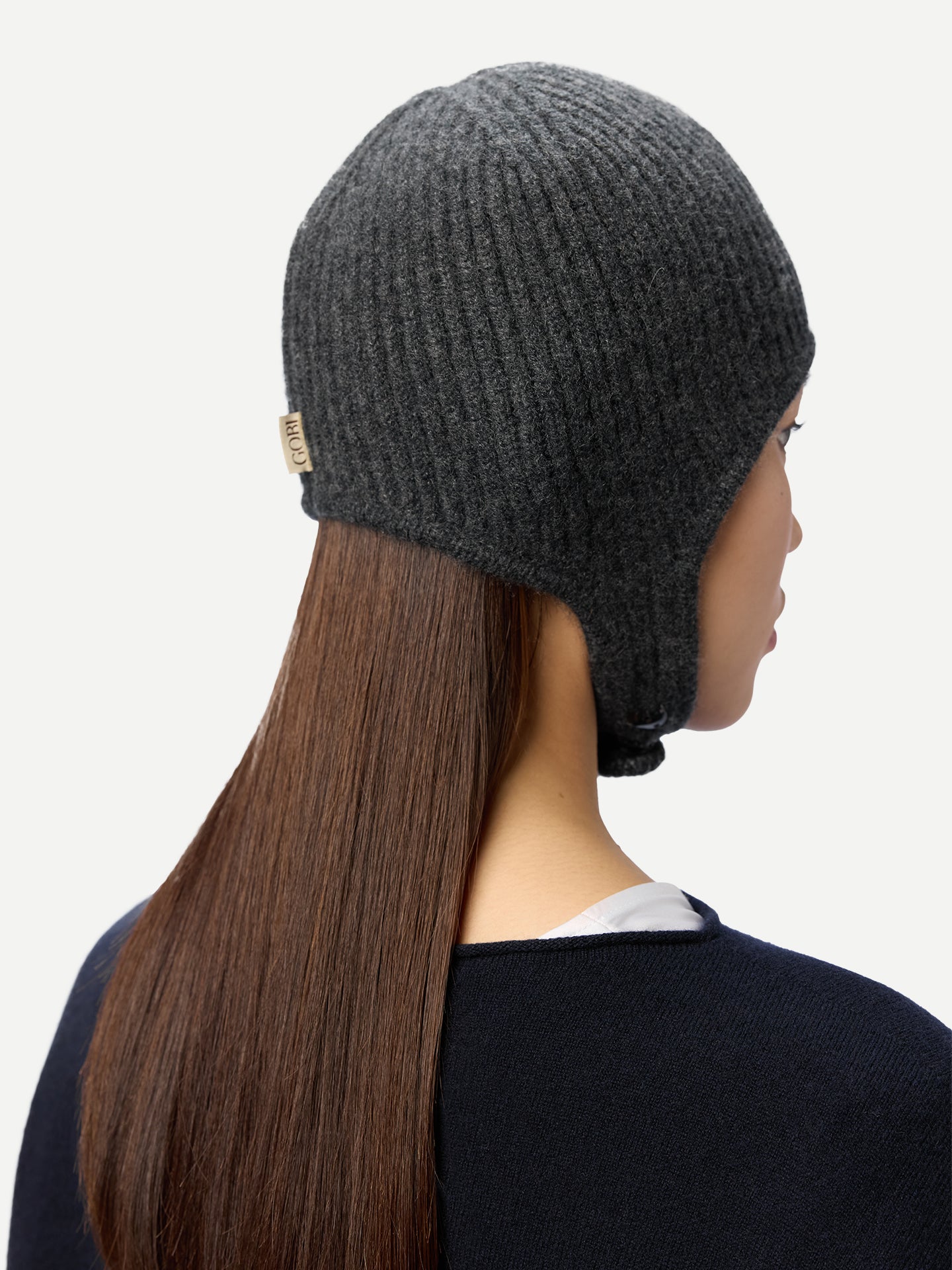 Bonnet aviateur en tricot