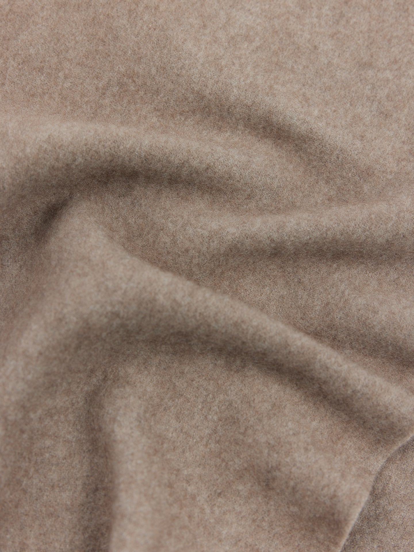 Écharpe avec franges en cachemire pour unisex Couleur Organique
