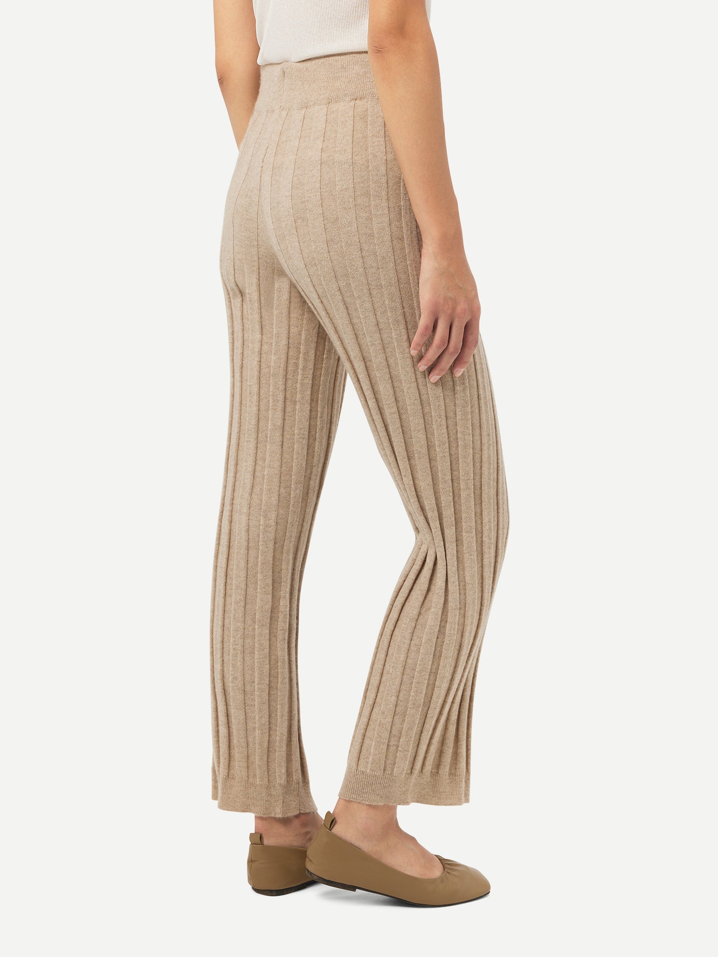 Pantalon en cachemire Taupe - Gobi Cashmere