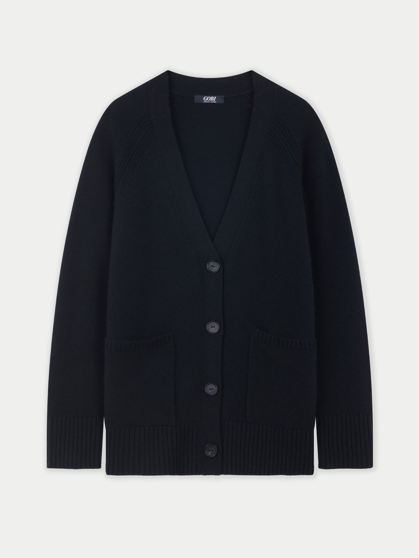 Cardigan en cachemire à la coupe décontractée
