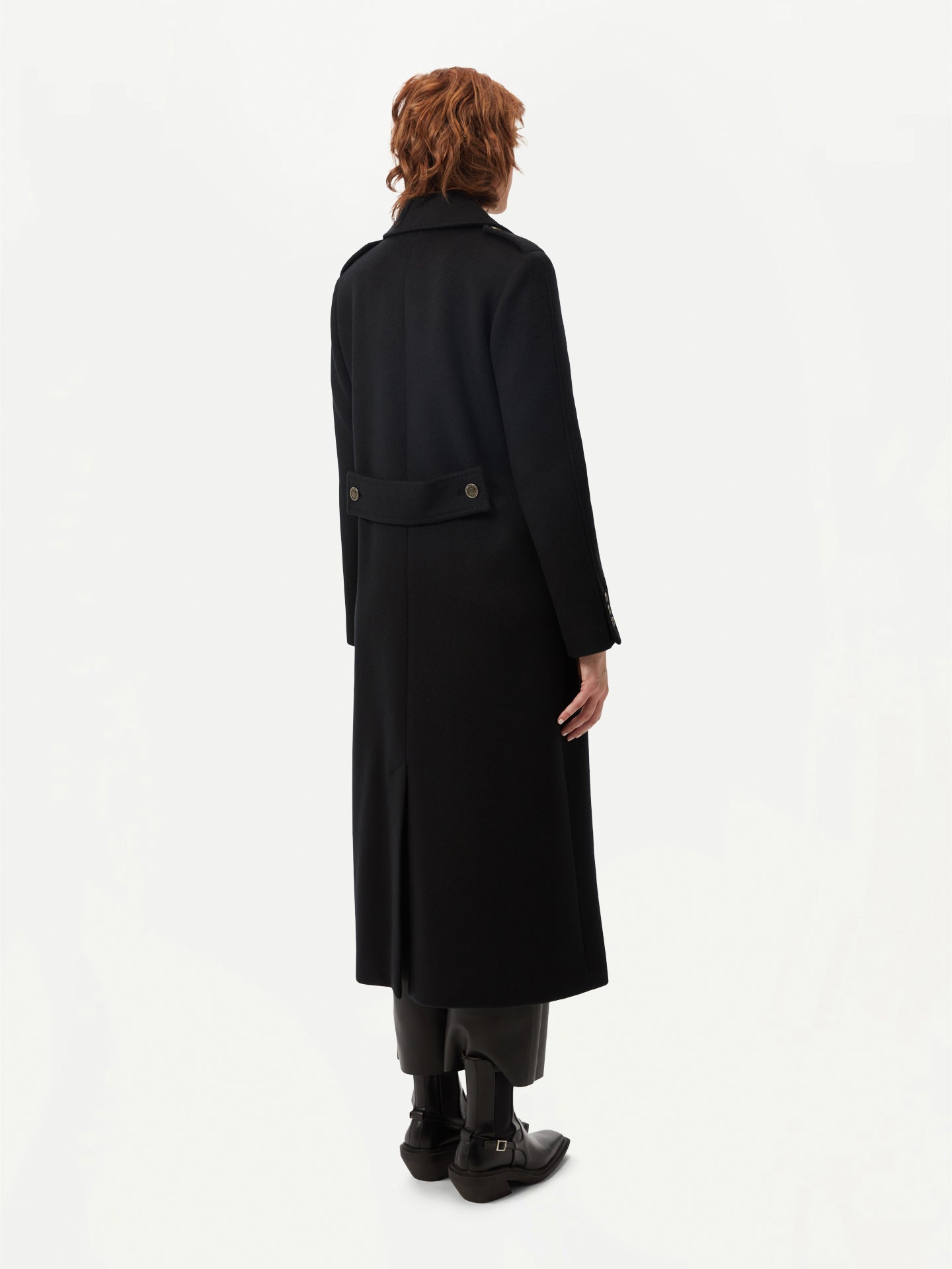 Manteau en cachemire à double boutonnage - GOBI Collection Country-Chic - Gobi Cashmere