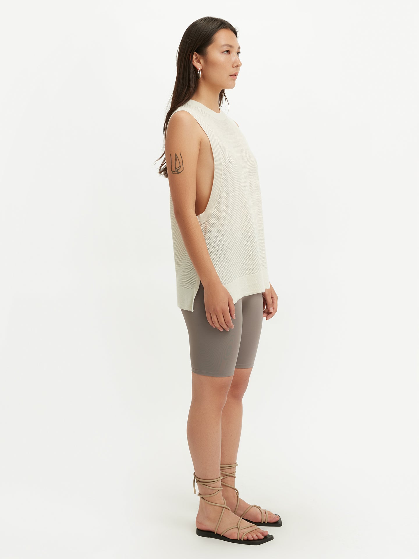 Haut sans manches blanc - Gobi Cashmere