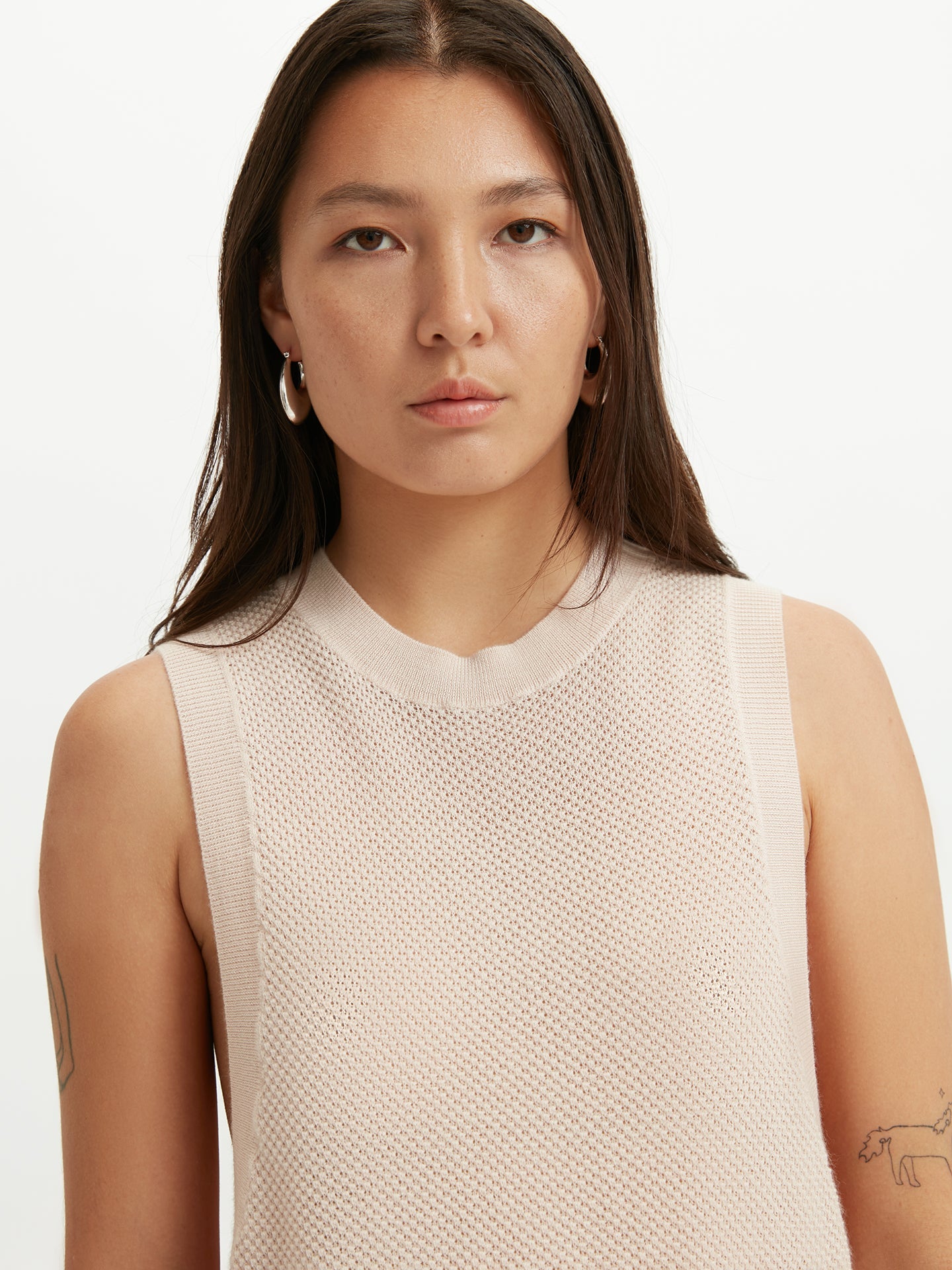 Haut en cachemire de soie rose - Gobi Cashmere