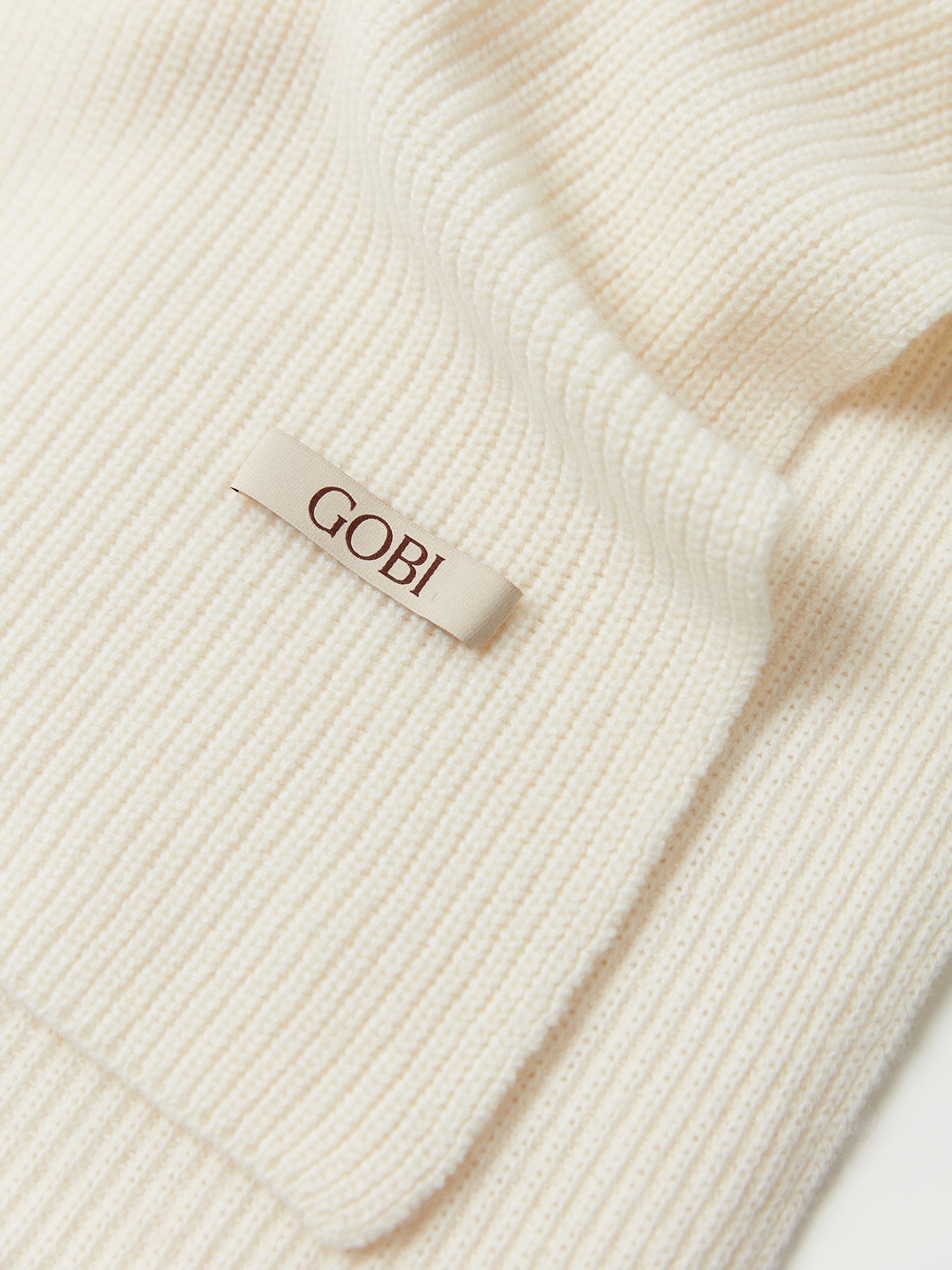 Écharpe en tricot de pêcheur