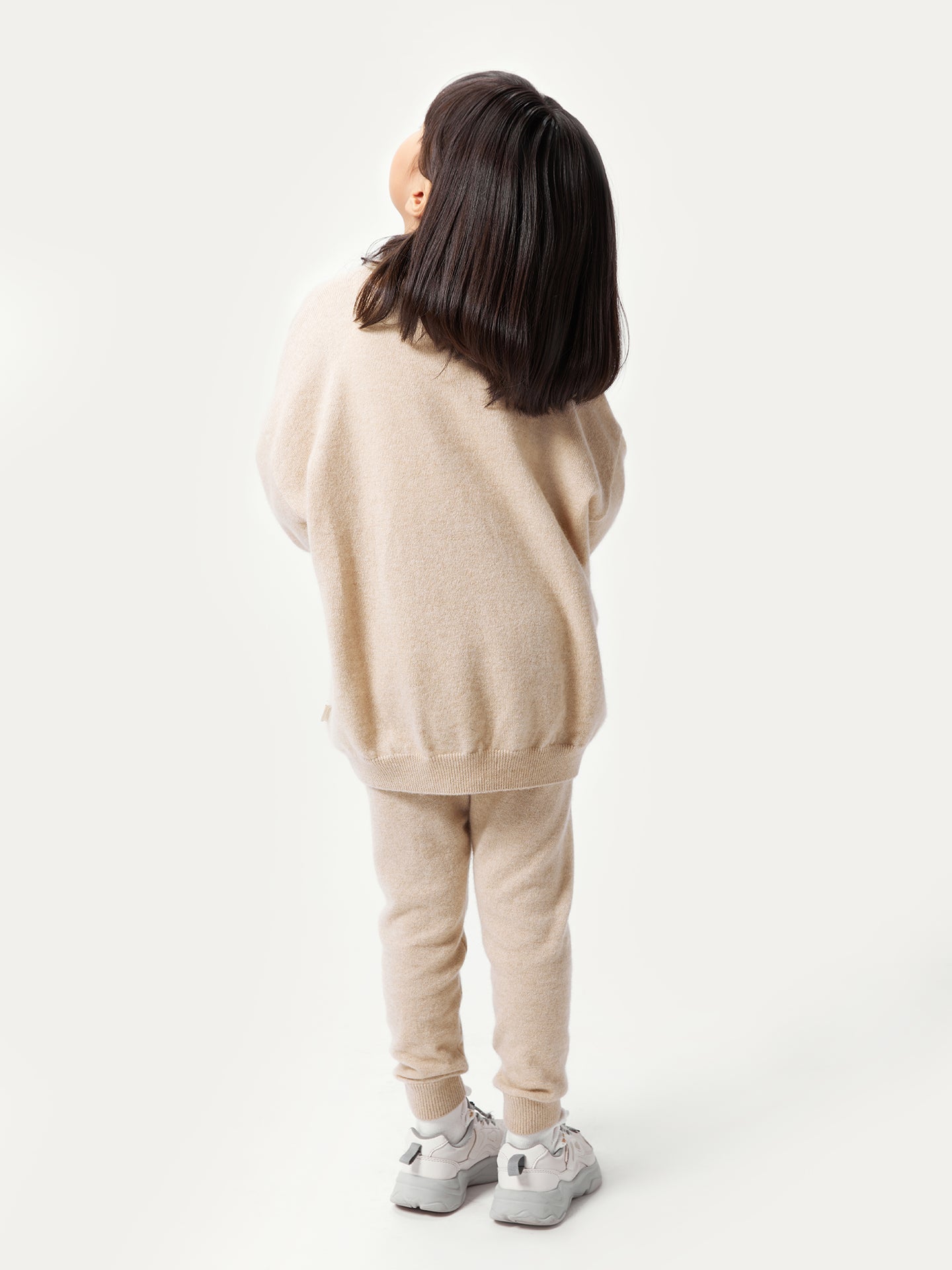 Pantalon Cachemire pour enfants Taupe - Gobi Cashmere