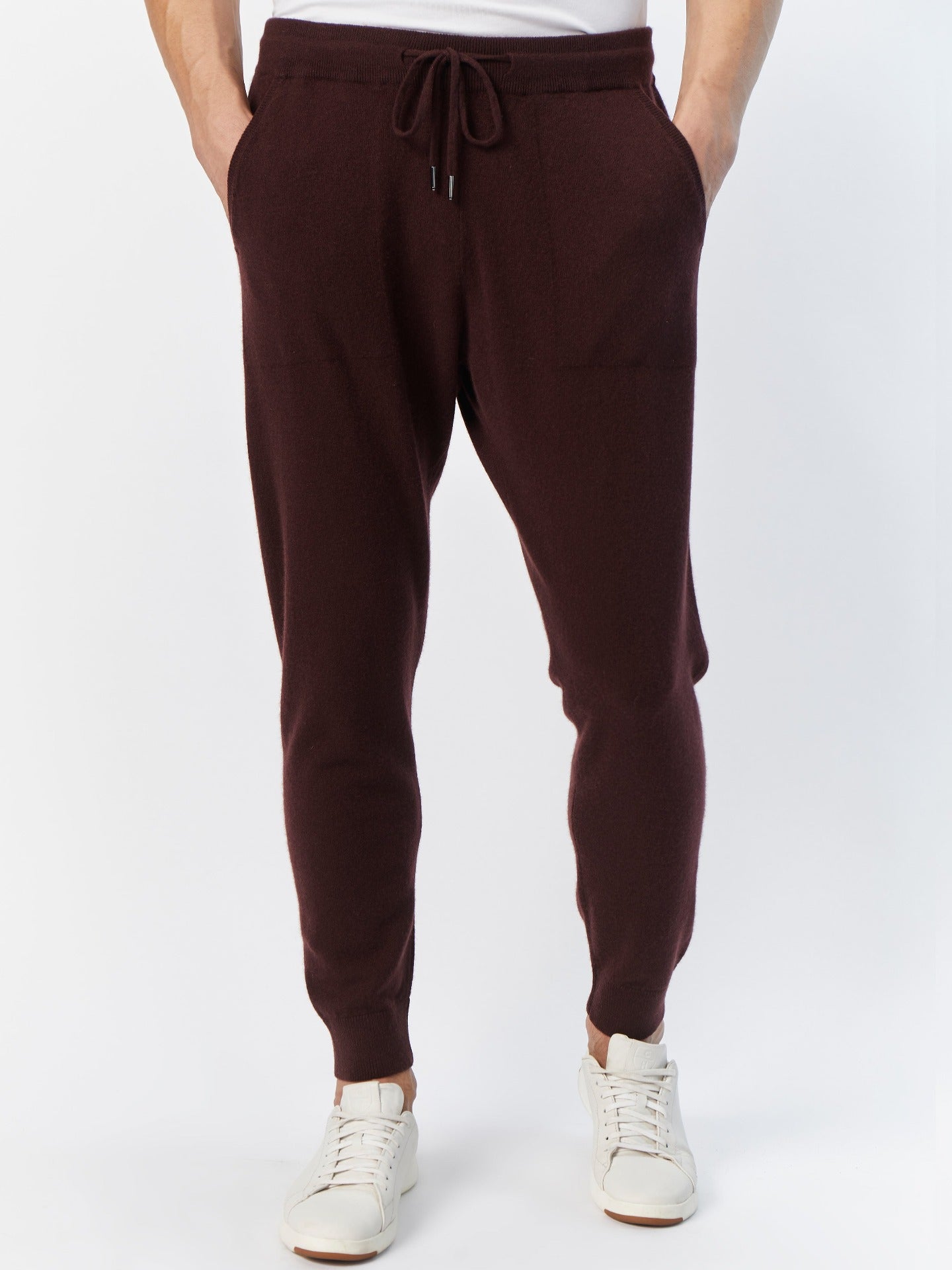 Jogger homme en cachemire Marron - Gobi Cashmere
