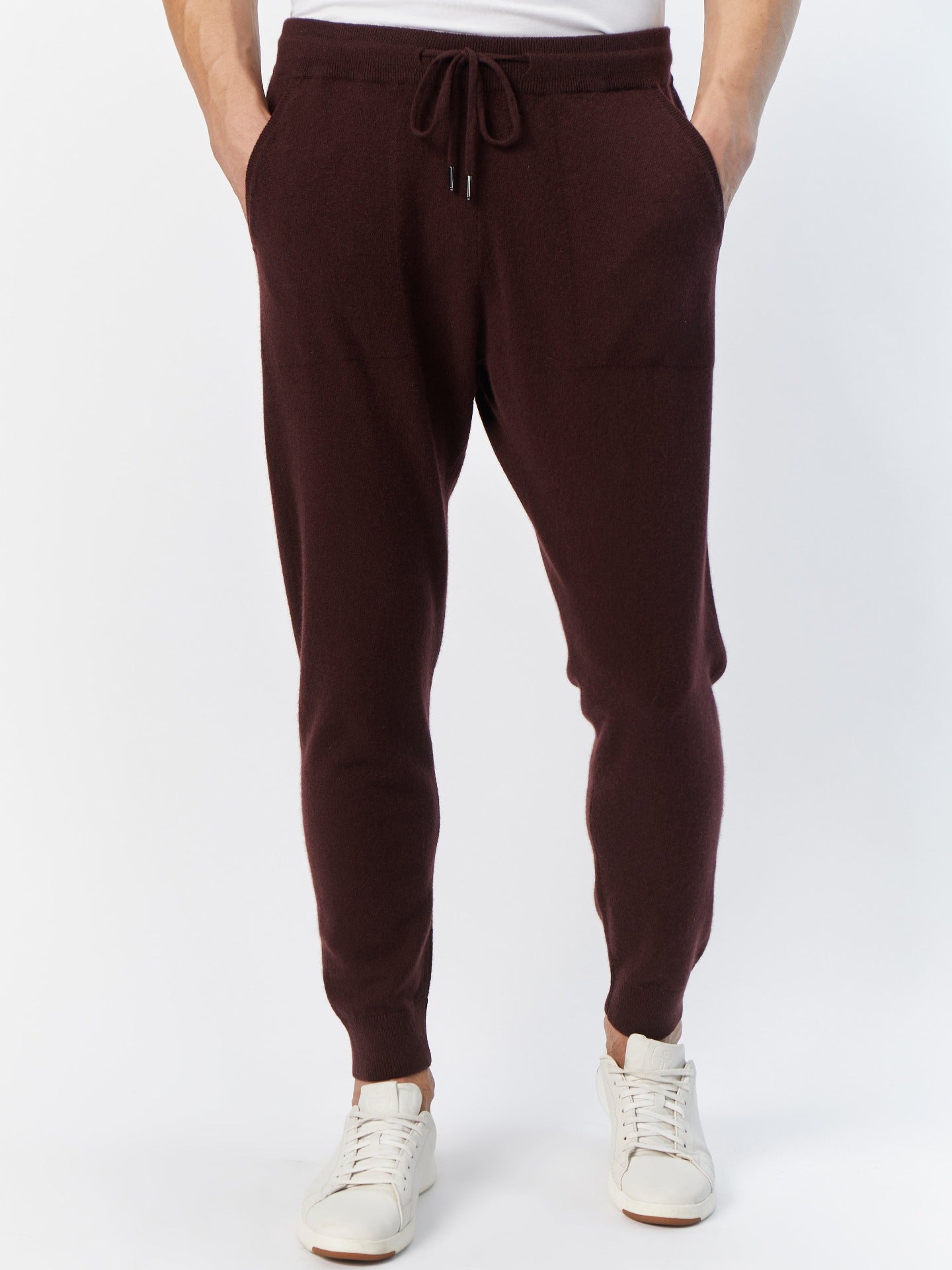 Jogger homme en cachemire Marron - Gobi Cashmere
