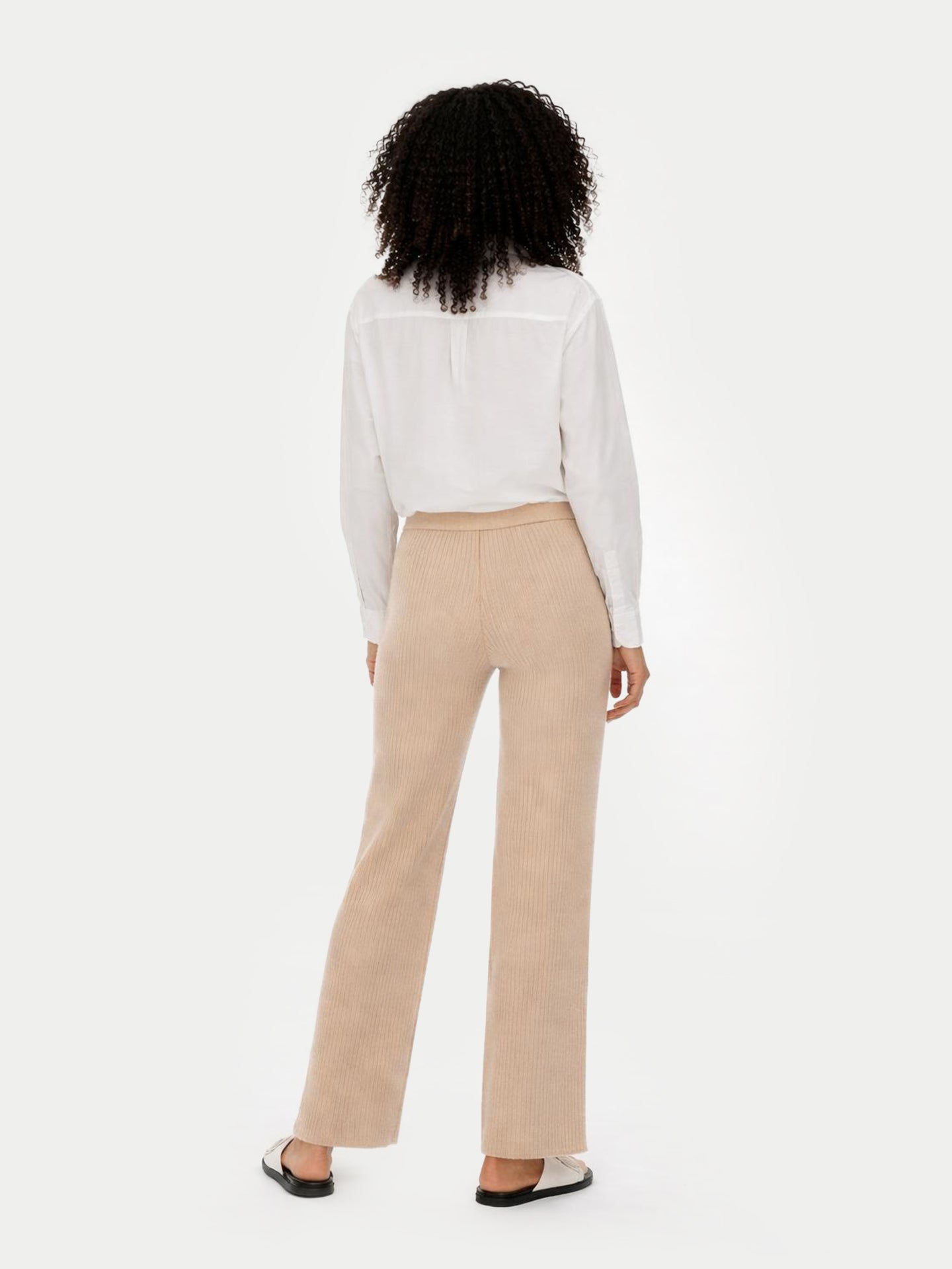 Pantalon en cachemire Couleur Organique