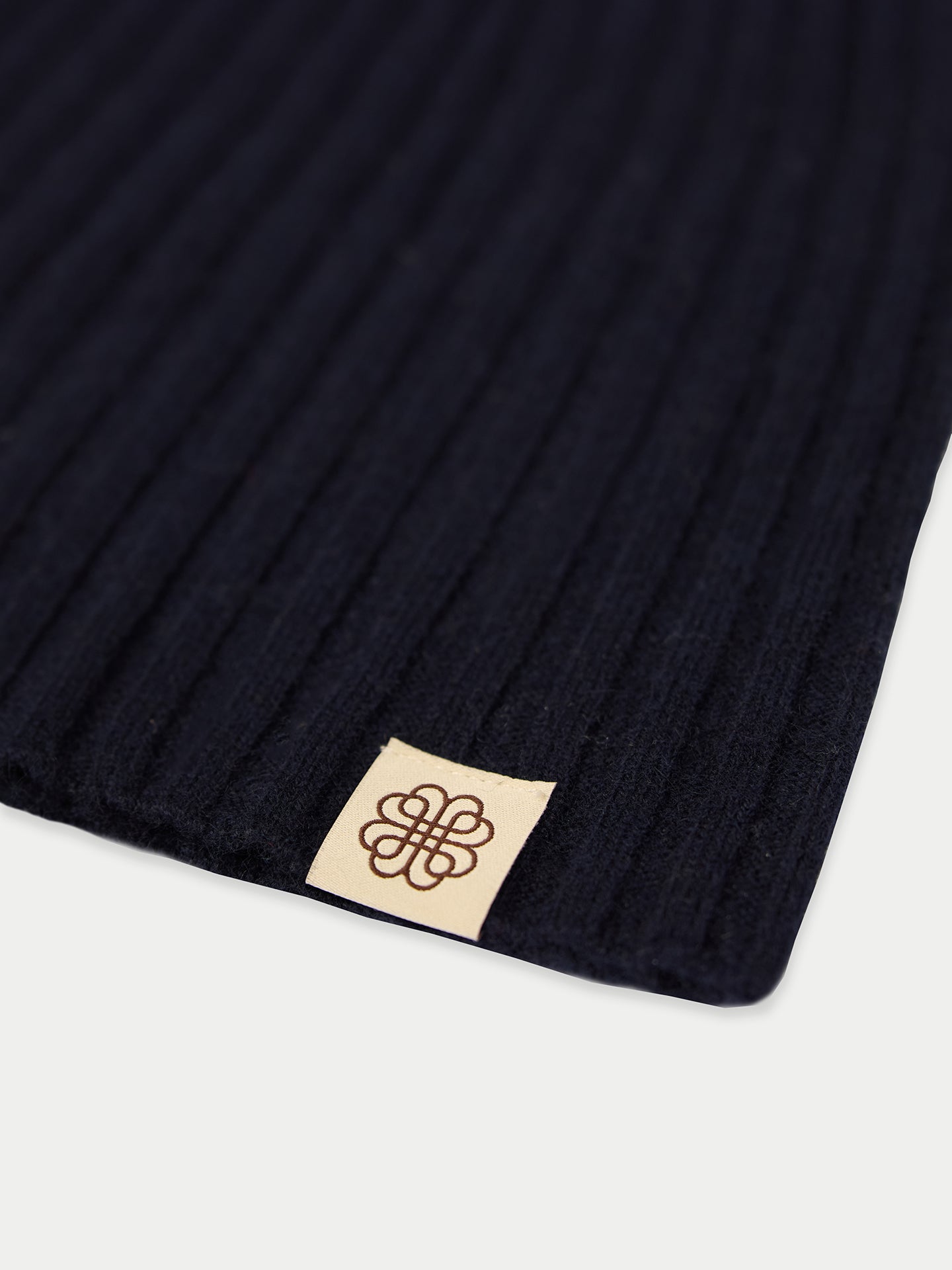 Gants 100% cachemire de Mongolie sans doigts couleur marine | GOBI Cashmere