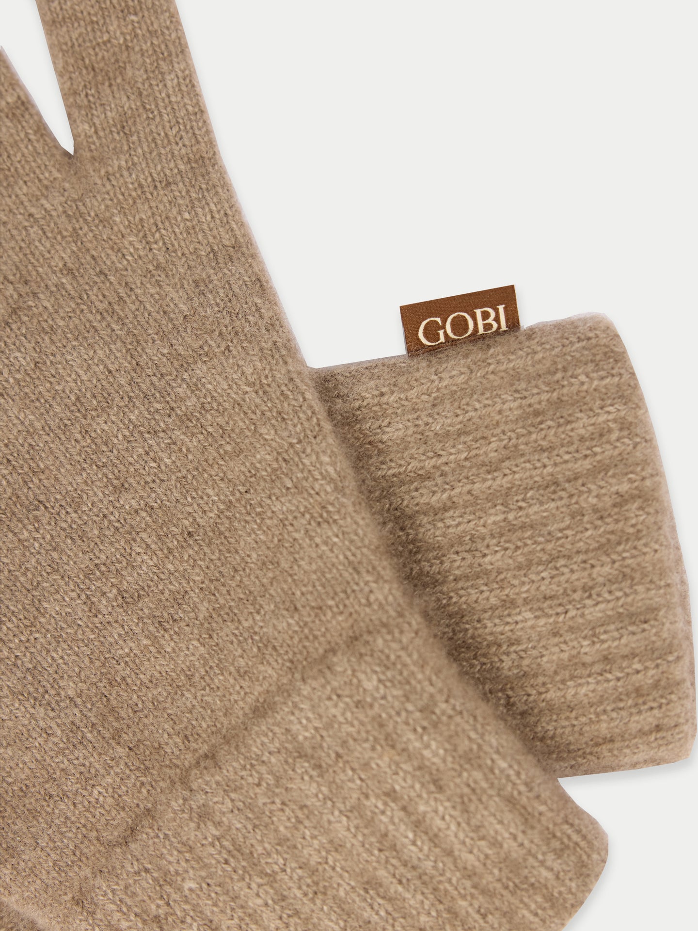 Gants Classiques en Cachemire pour l’Hiver couleur taupe | GOBI Cashmere