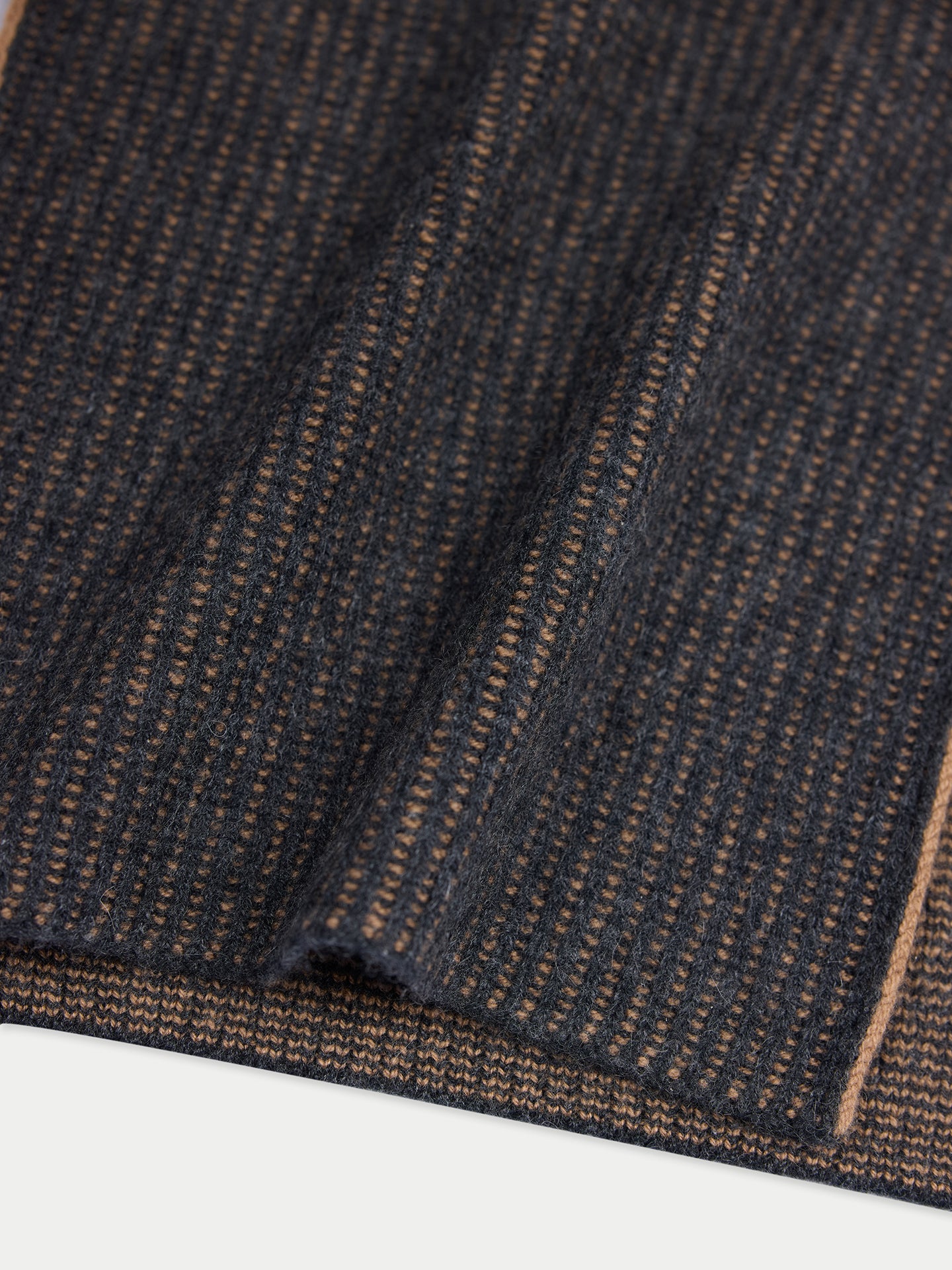 Écharpe Réversible Cachemire Couleur gris taupe Organique | GOBI Cashmere