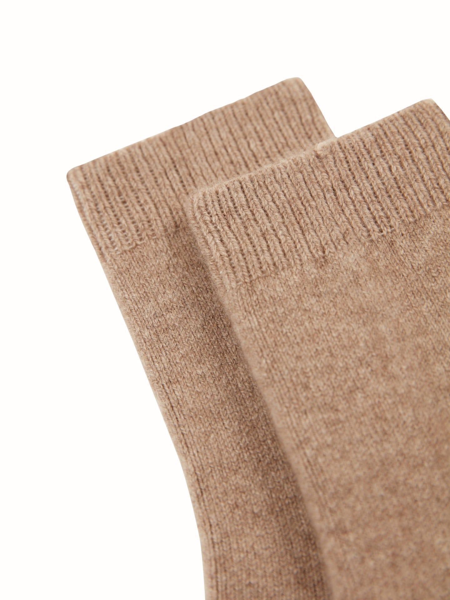 Chaussettes unisexe en tricot côtelé - Gobi Cashmere