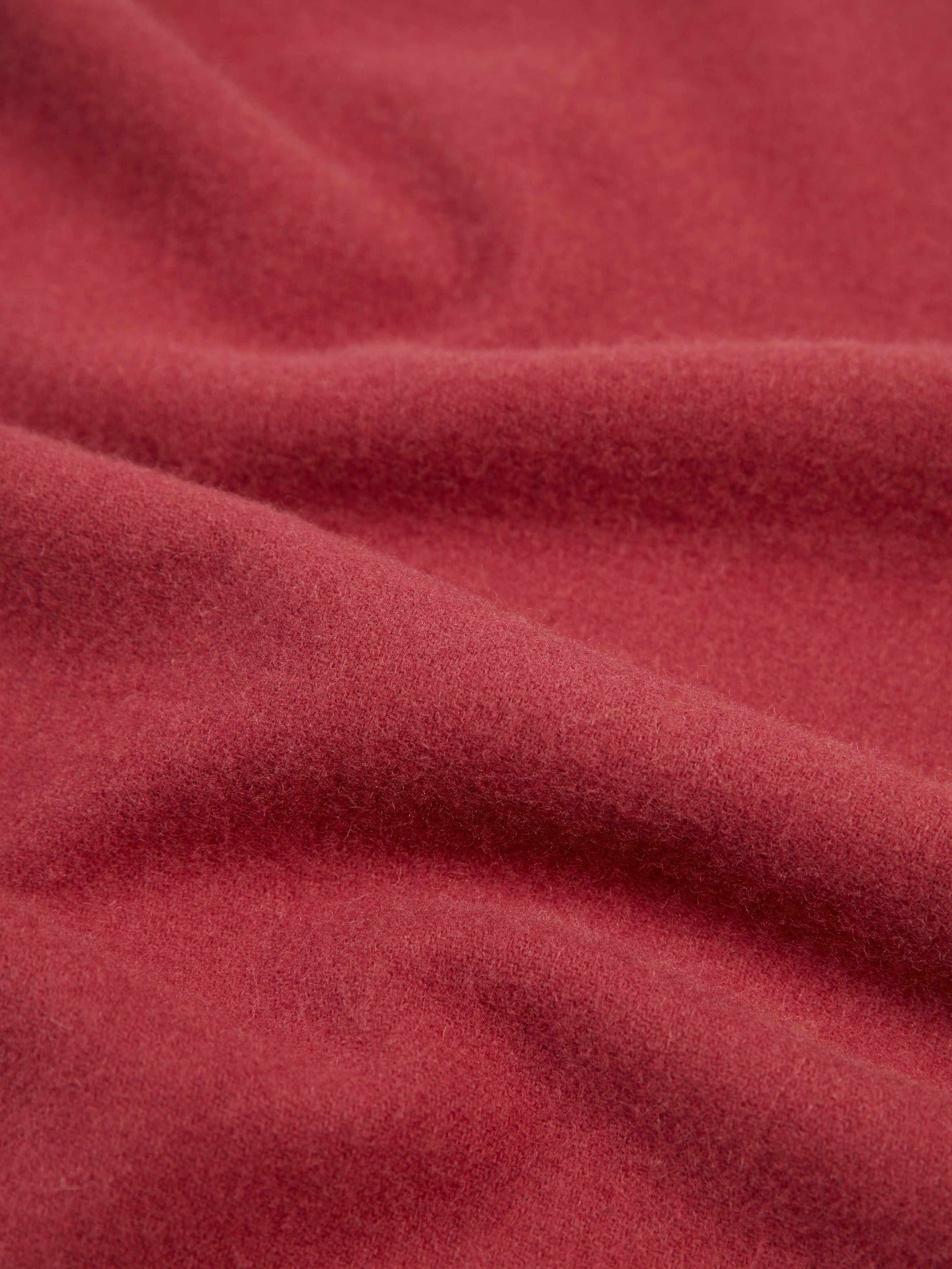 Écharpe avec franges en cachemire pour unisex Rouge - Gobi Cashmere