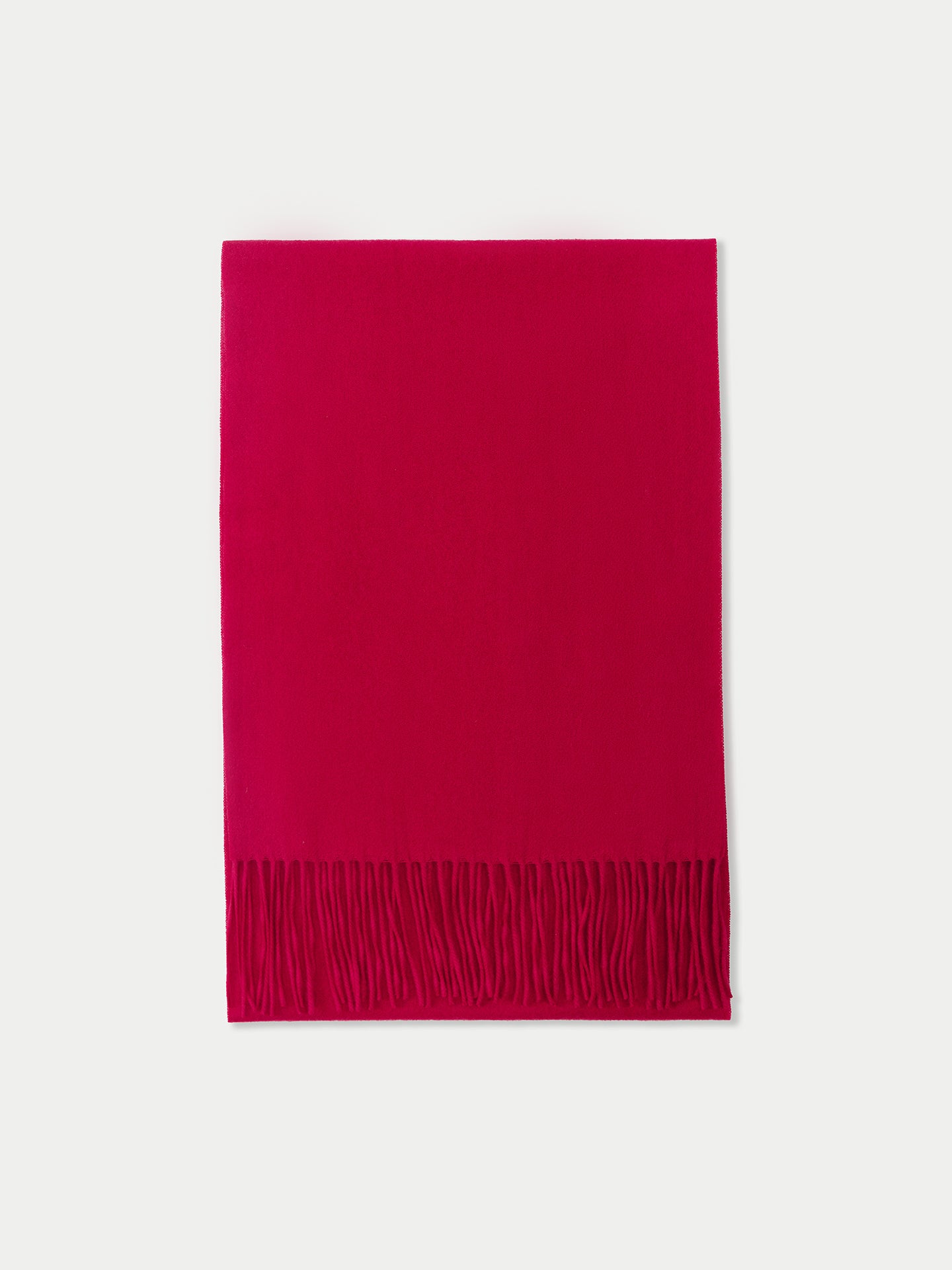 Écharpe avec franges en cachemire pour unisex
