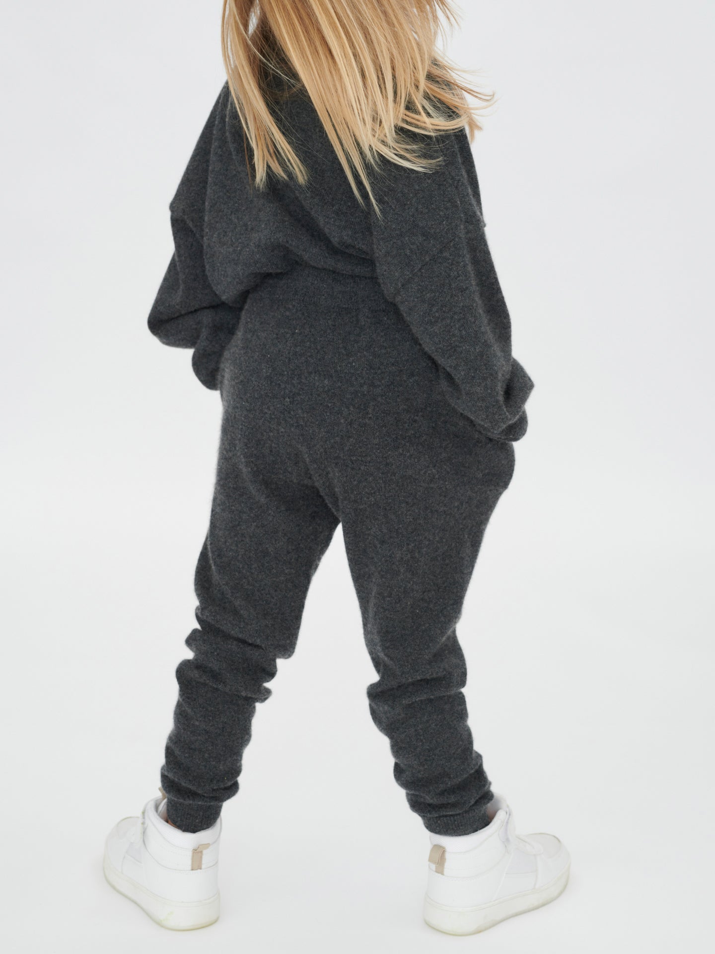 Pantalon Cachemire pour enfants gris - Gobi Cashmere