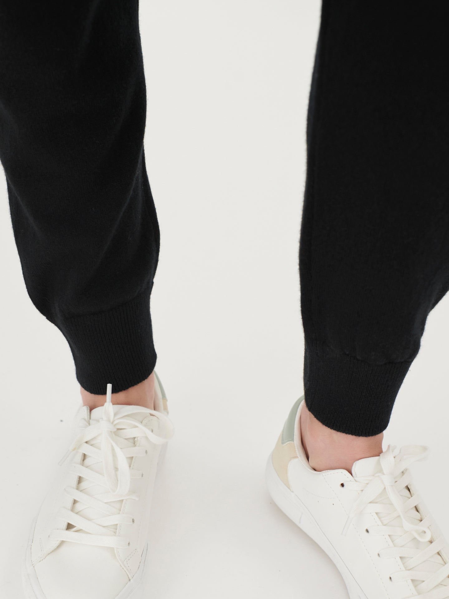 Jogging femme en Cachemire pour femmes Noir - Gobi Cashmere