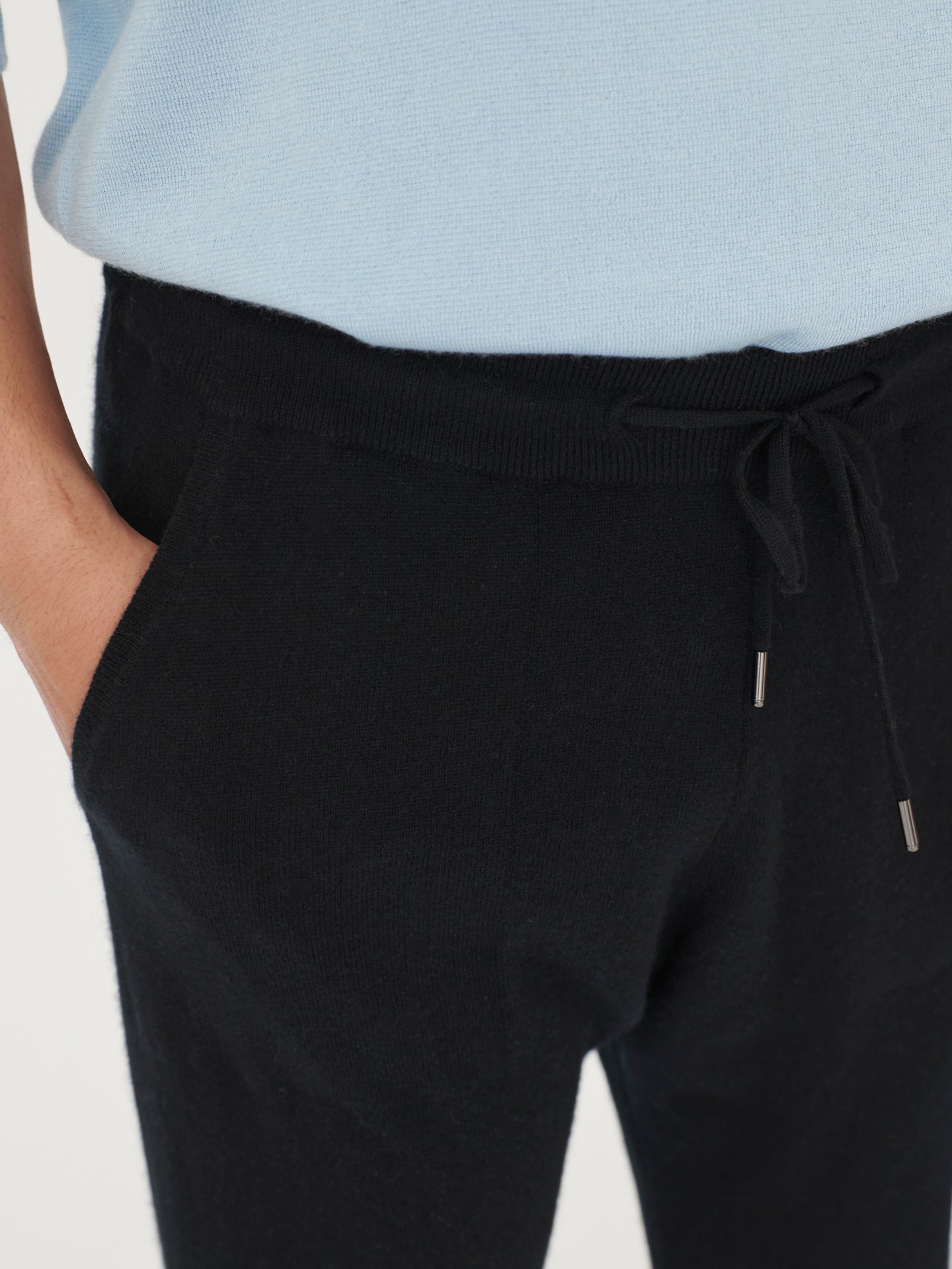 Jogger homme en cachemire Noir - Gobi Cashmere