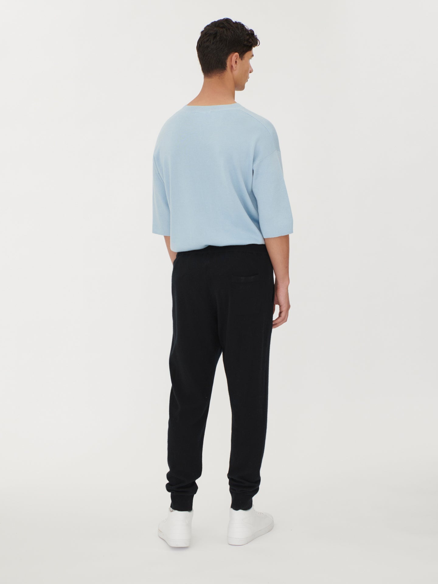 Jogger homme en cachemire Noir - Gobi Cashmere