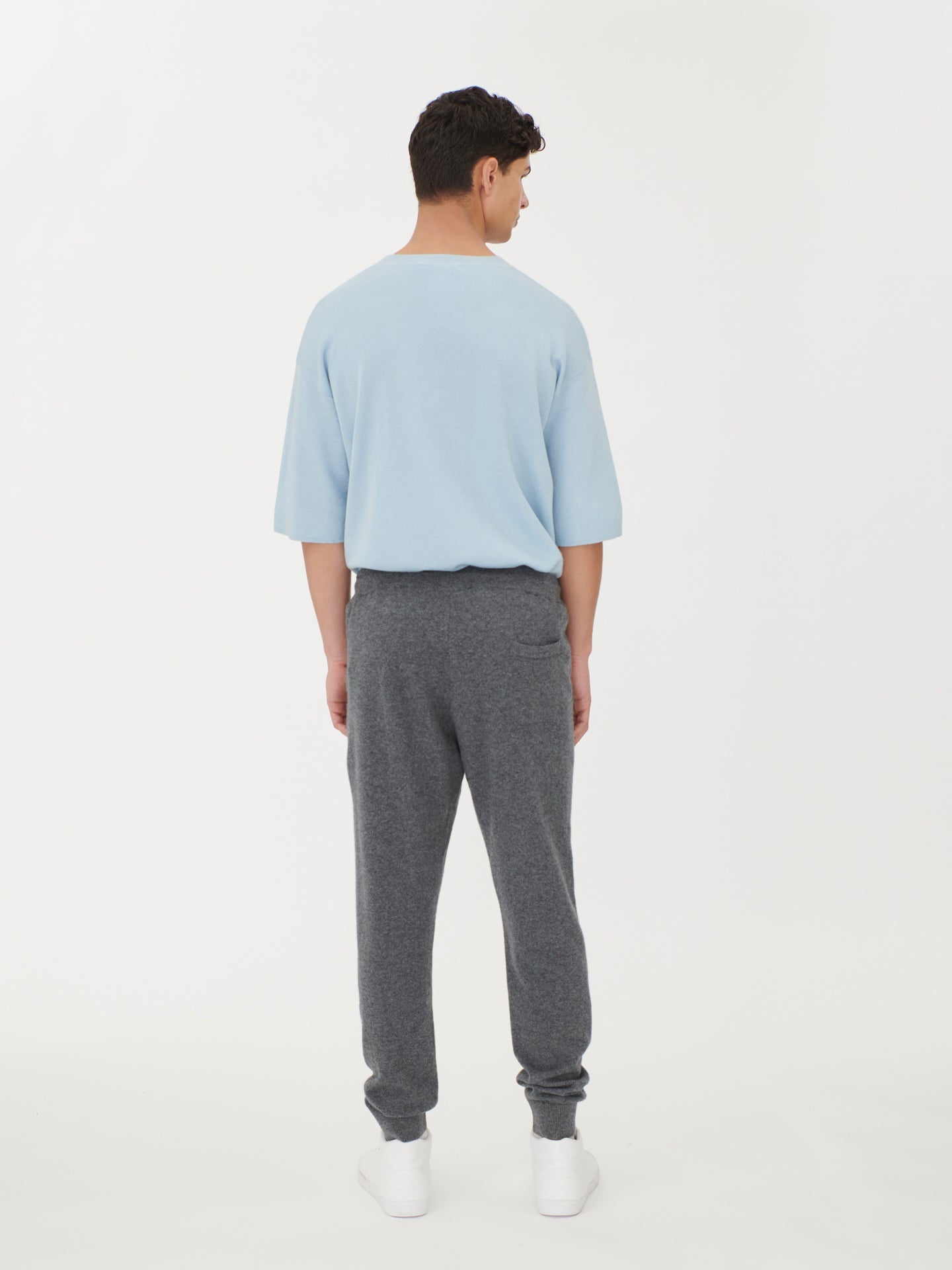 Jogger homme en cachemire Gris - Gobi Cashmere