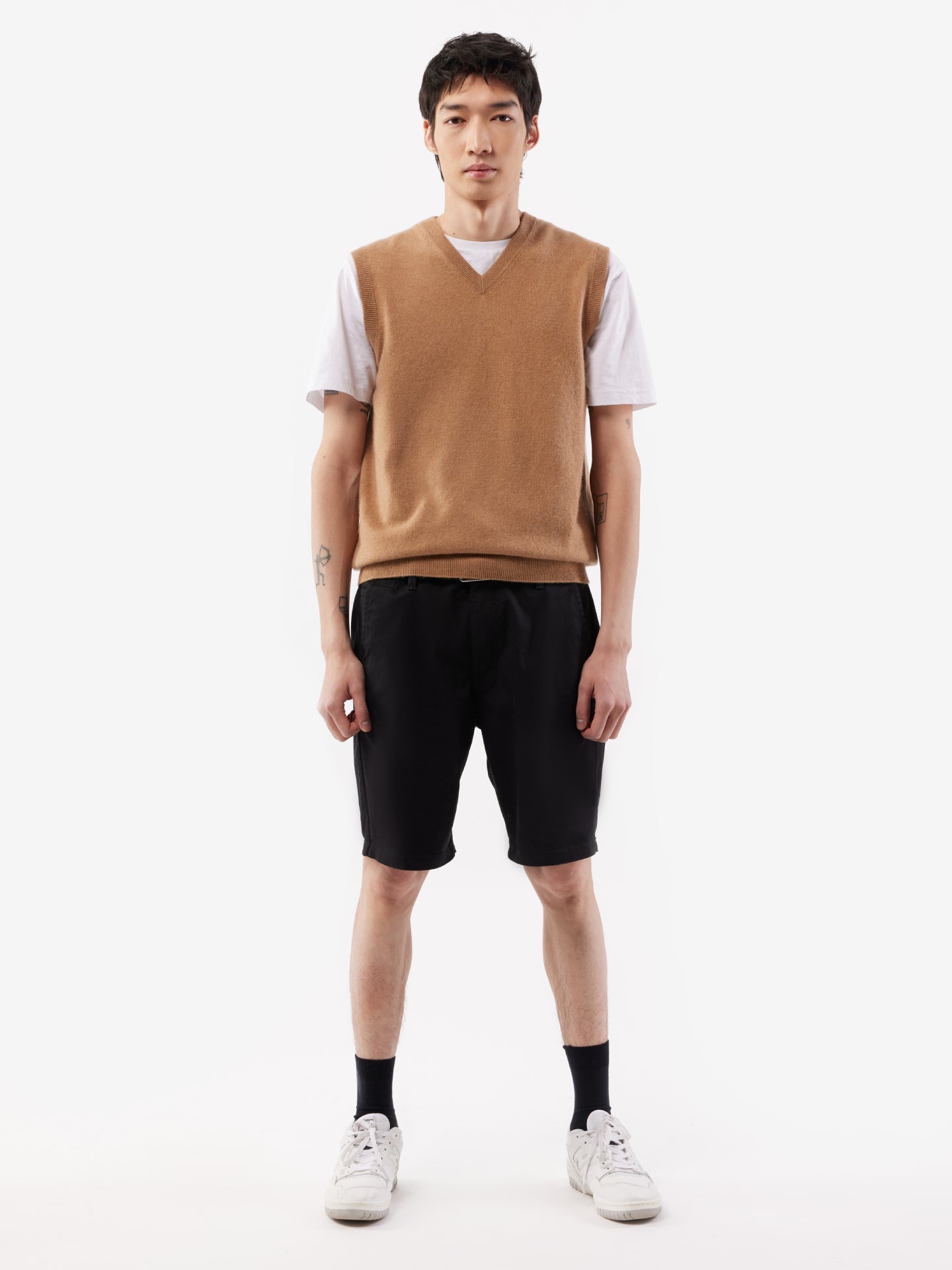 Gilet en cachemire pour homme couleur Marron - Gobi Cashmere