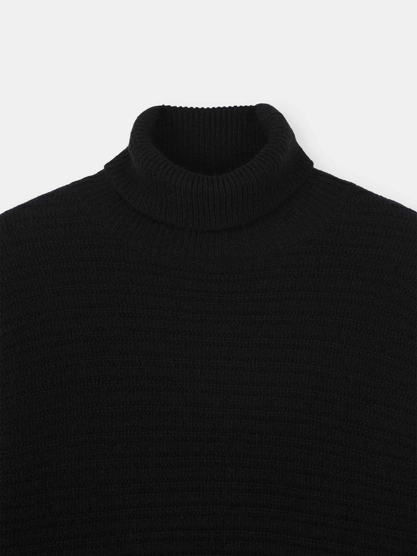 Pull croisé en cachemire Noir - Gobi Cashmere