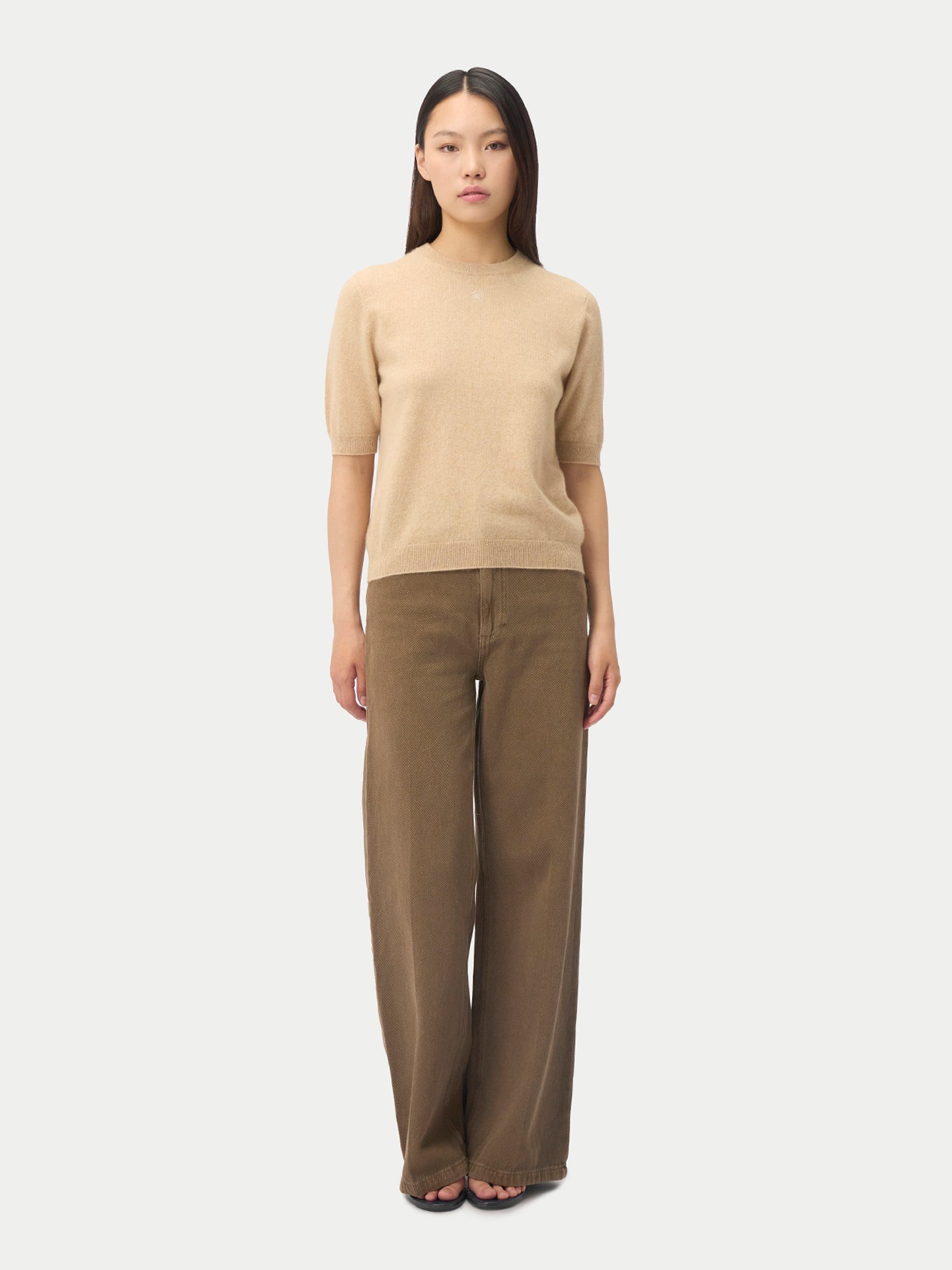 Pull en Cachemire Décontracté Pour Femme Couleur Organique