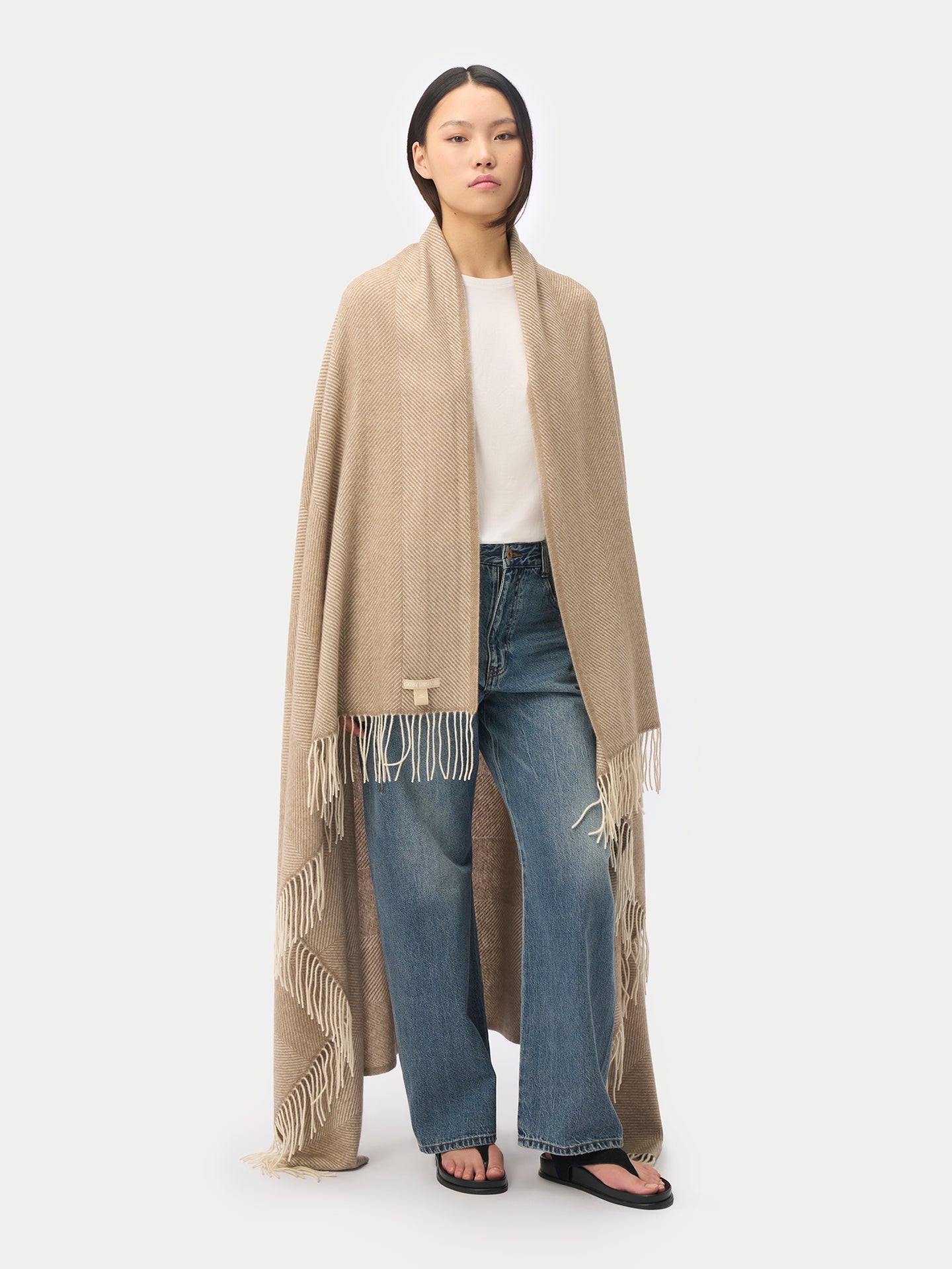 Jeter super doux en cachemire Couleur Organique