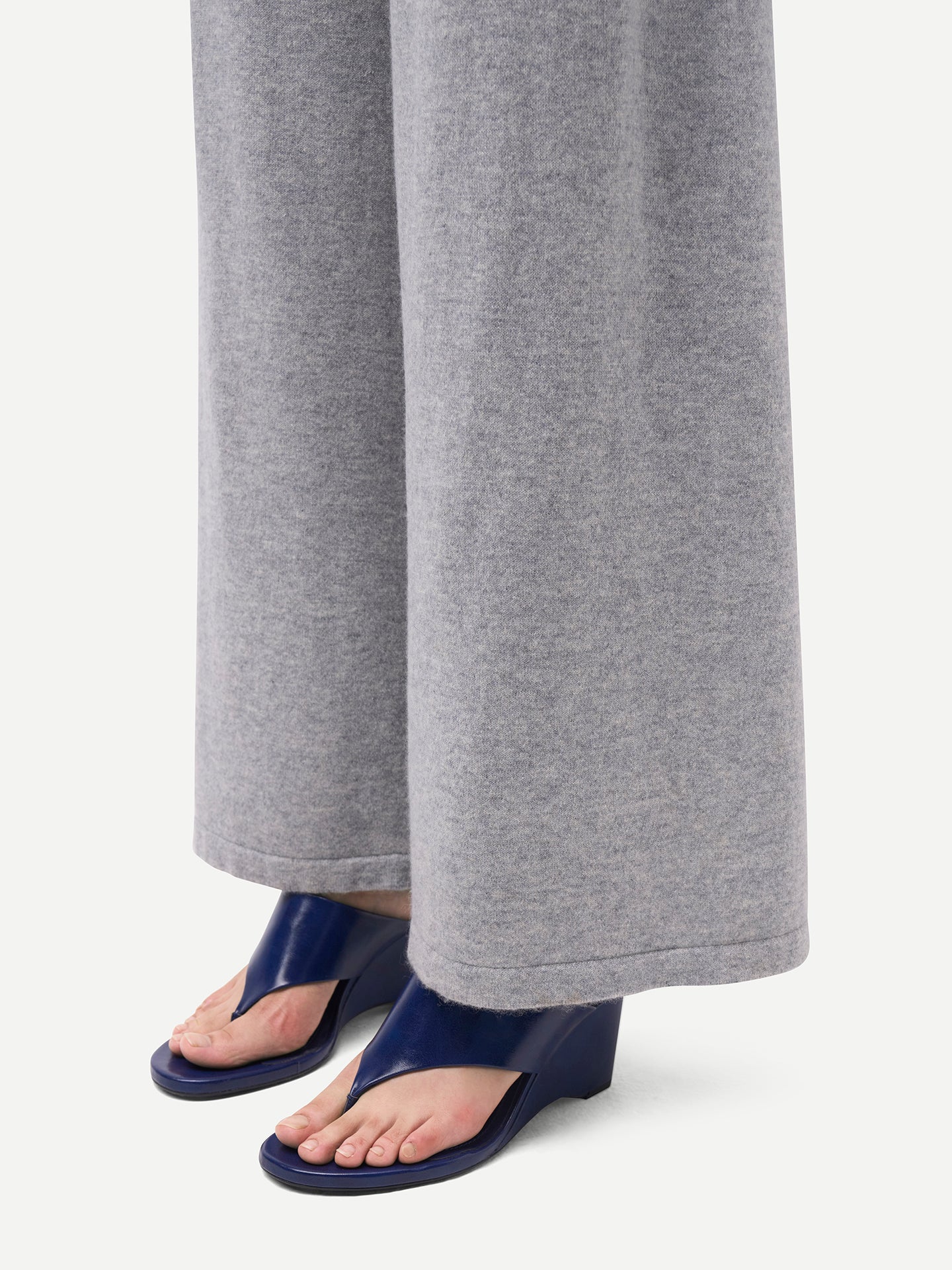 Pantalon large en cachemire - GOBI A/H 2023 High Rise - Gobi Cashmere