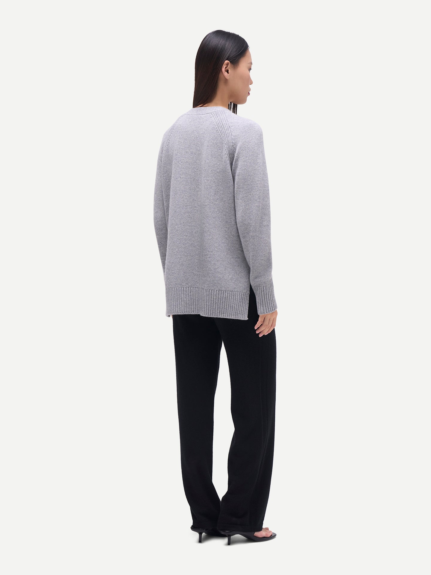 Cardigan en cachemire à la coupe décontractée