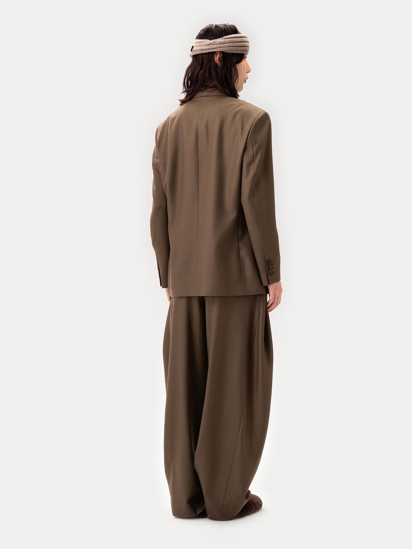 Blazer Double-Breasted en Cachemire