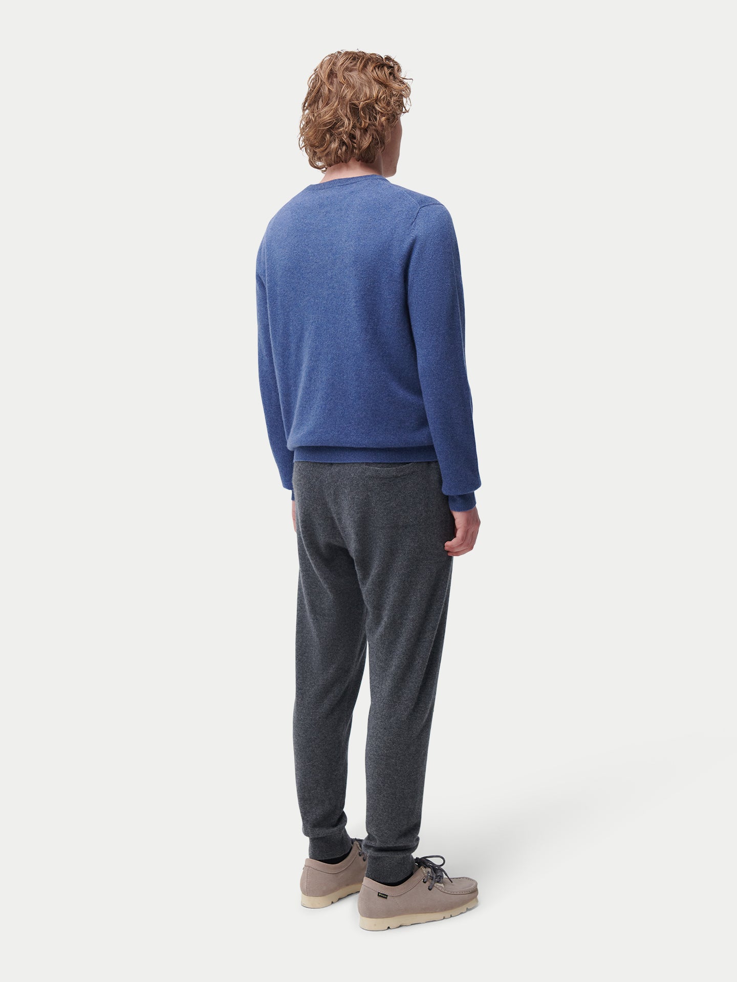 Pull col rond en Cachemire pour hommes - Gobi Cashmere