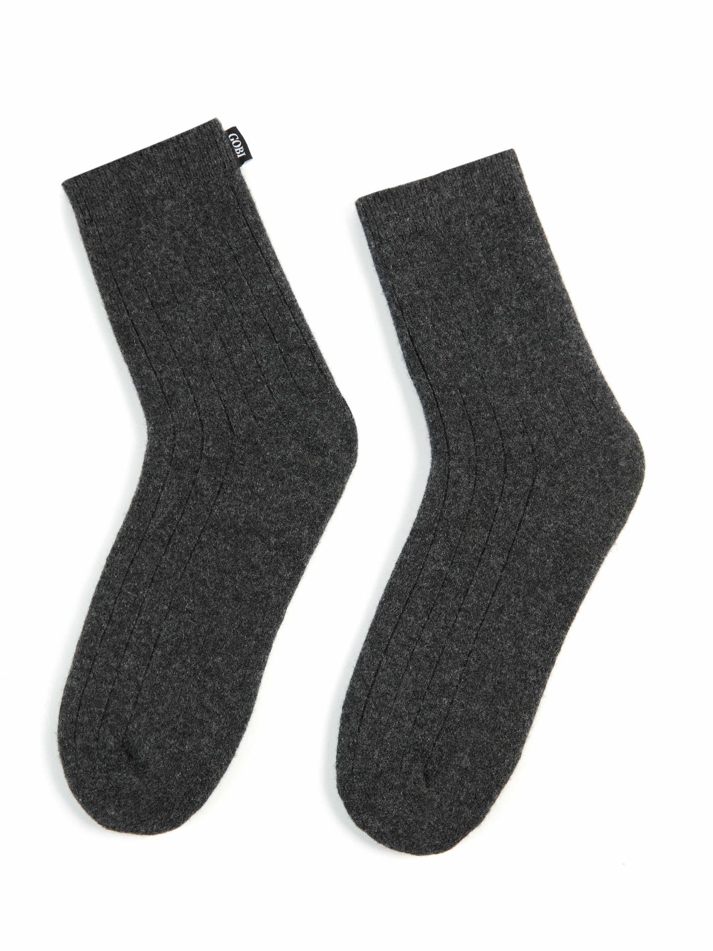 Chaussettes en cachemire Gris - Gobi Cashmere
