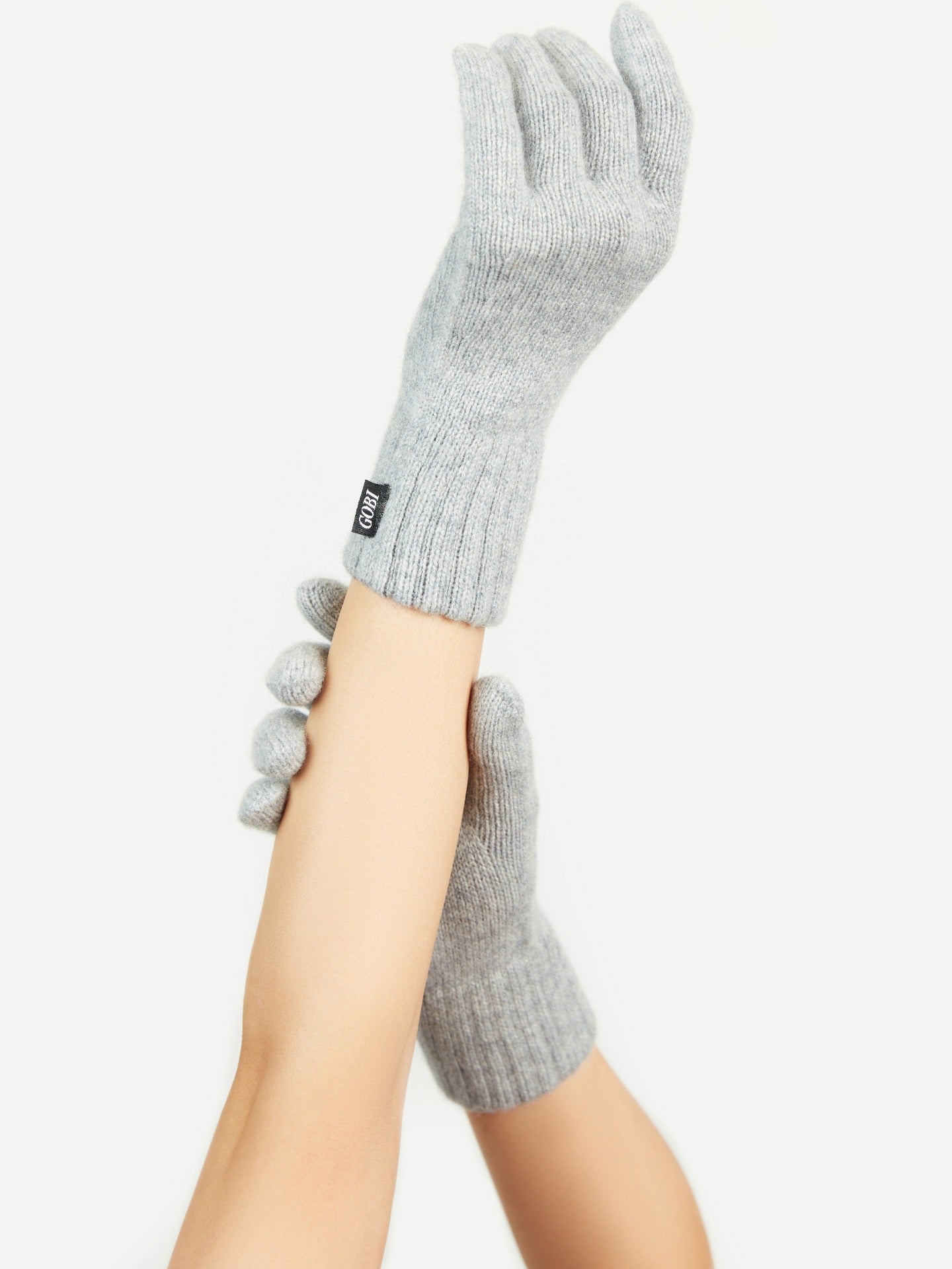 Gants en Cachemire pour femmes Gris - Gobi Cashmere