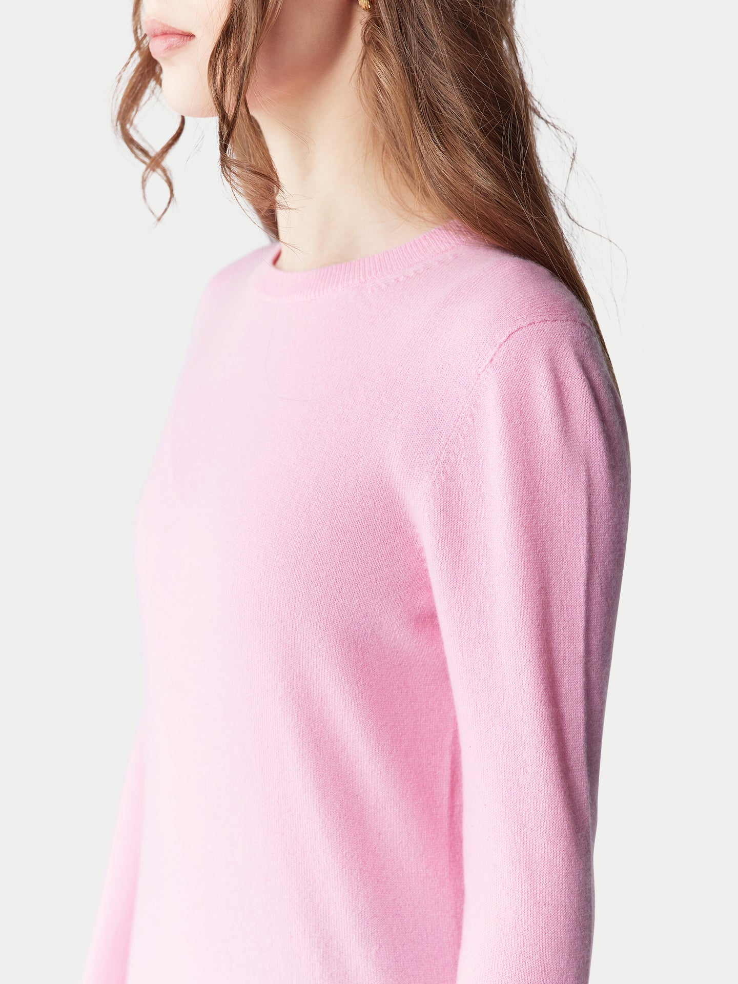 Pull col rond en cachemire Essential pour femmes