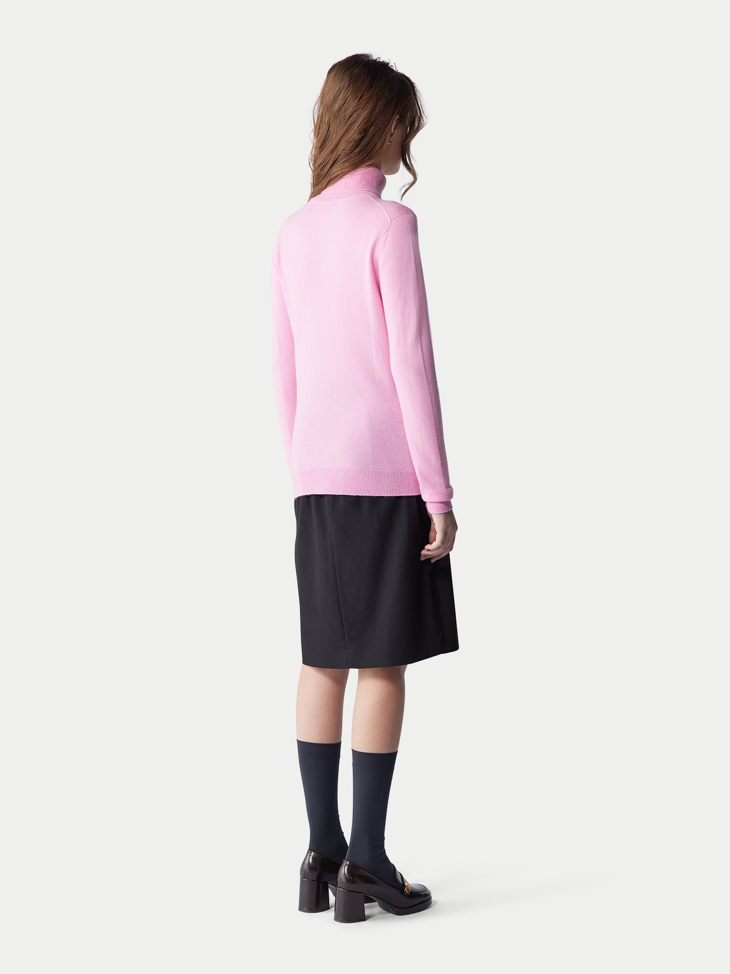 Pull col roulé en cachemire Essential pour femmes