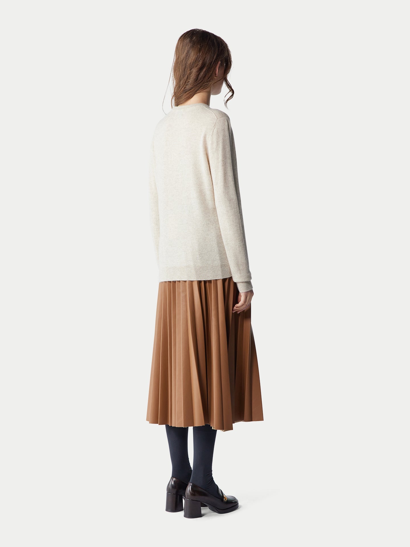 Pull col rond en cachemire Essential pour femmes