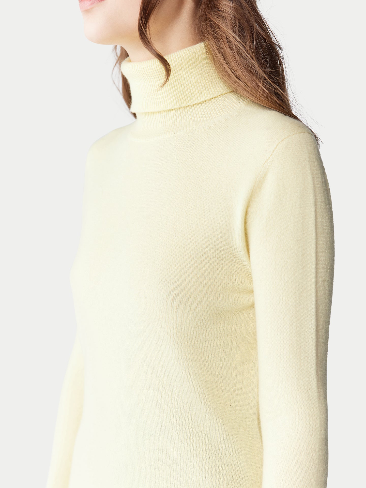 Pull col roulé en cachemire Essential pour femmes