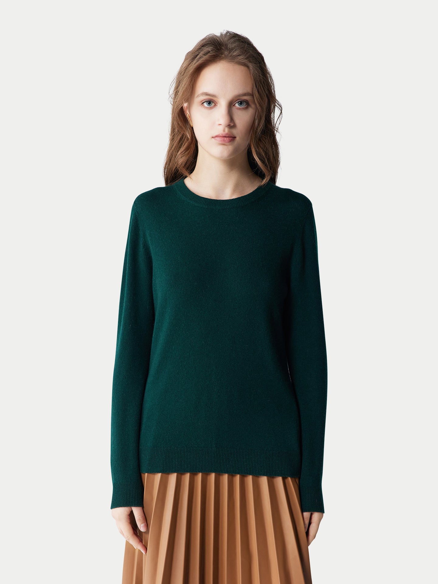 Pull col rond en Cachemire pour femmes - Gobi Cashmere