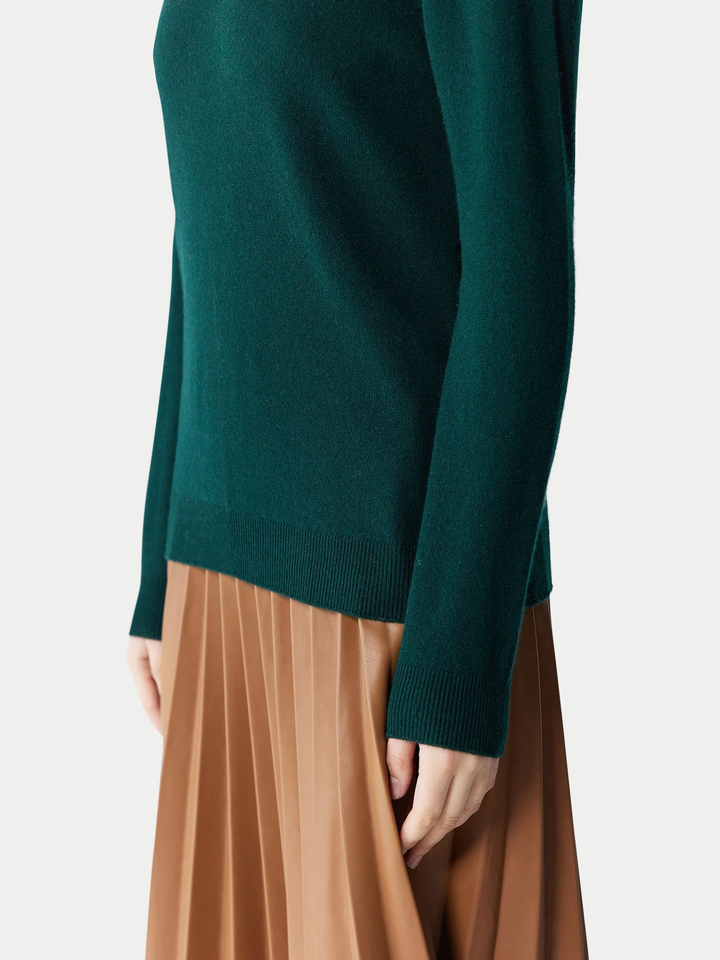 Pull col rond en Cachemire pour femmes - Gobi Cashmere