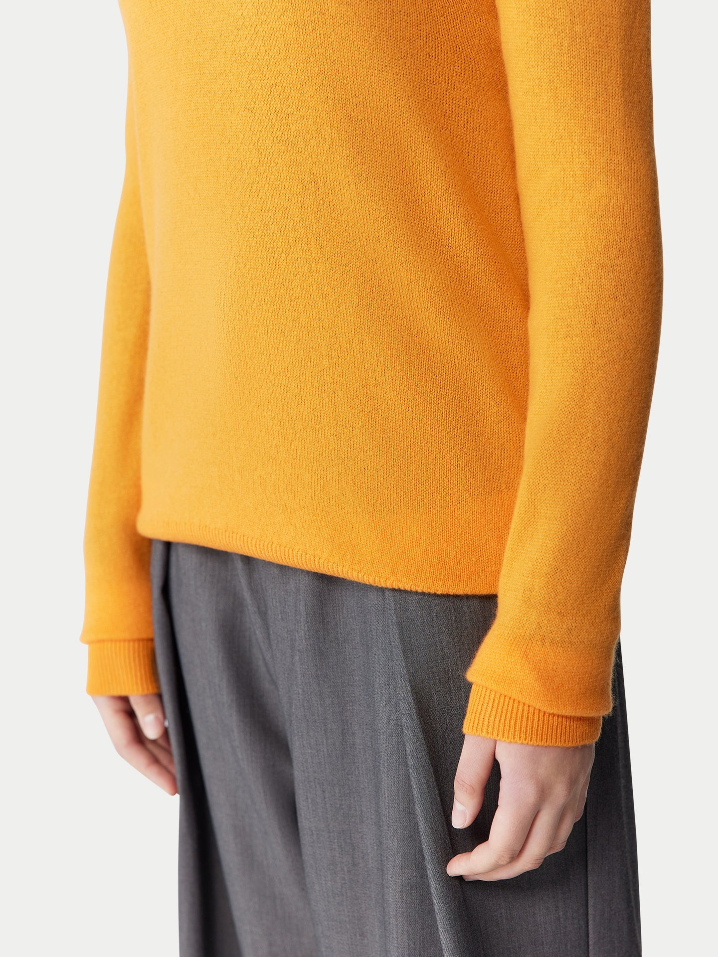 Ensemble pull et bonnet en cachemire