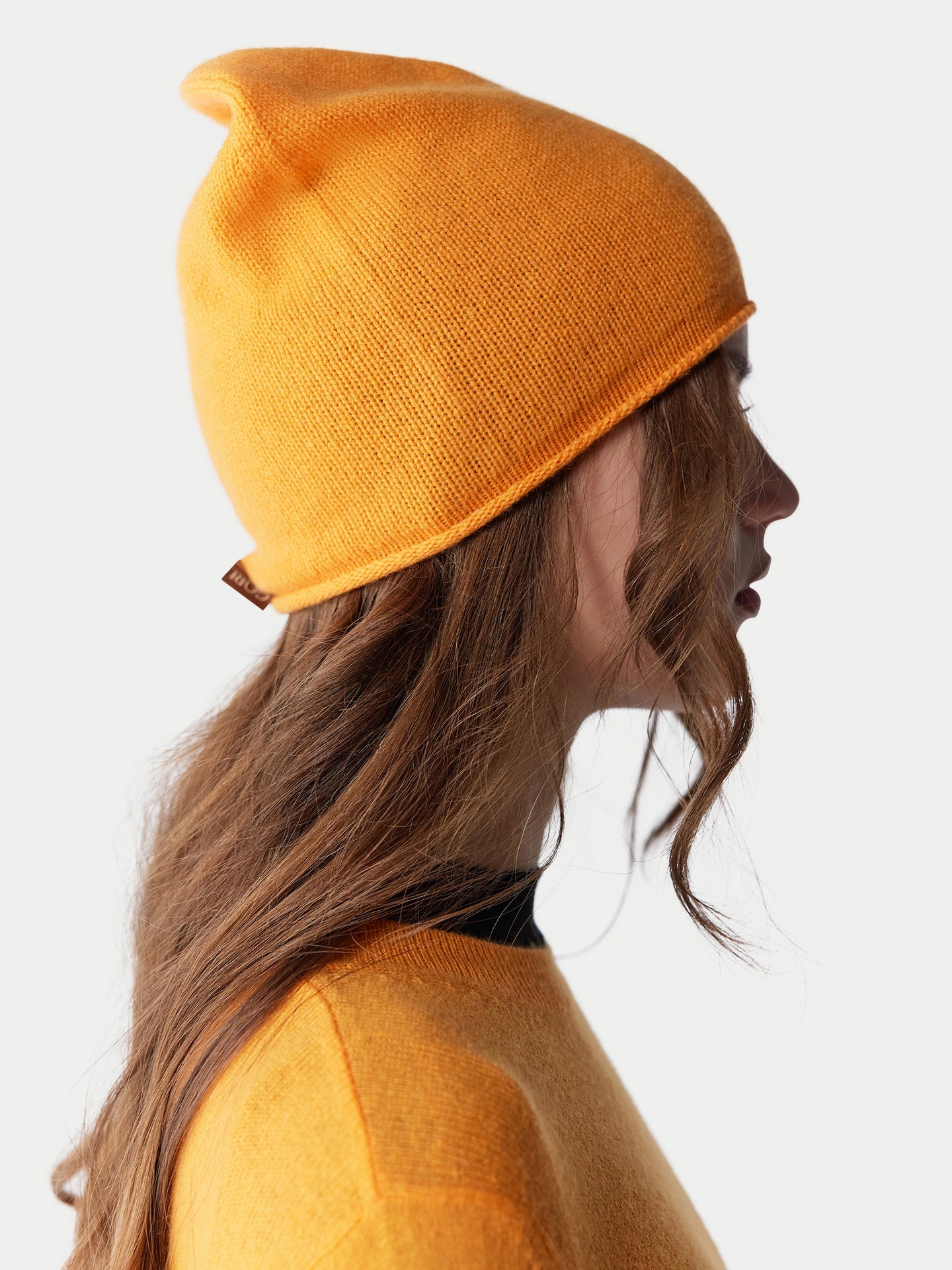 Ensemble pull et bonnet en cachemire