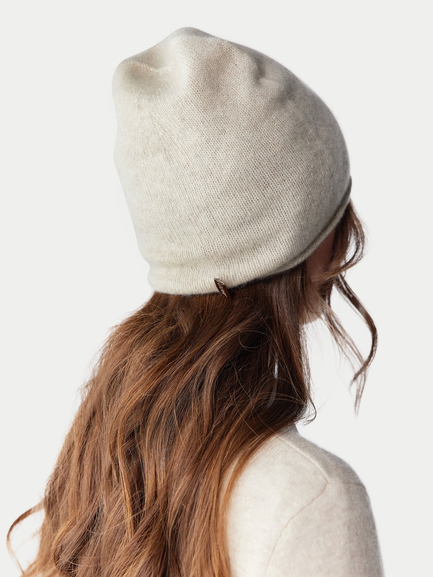 Ensemble pull et bonnet en cachemire