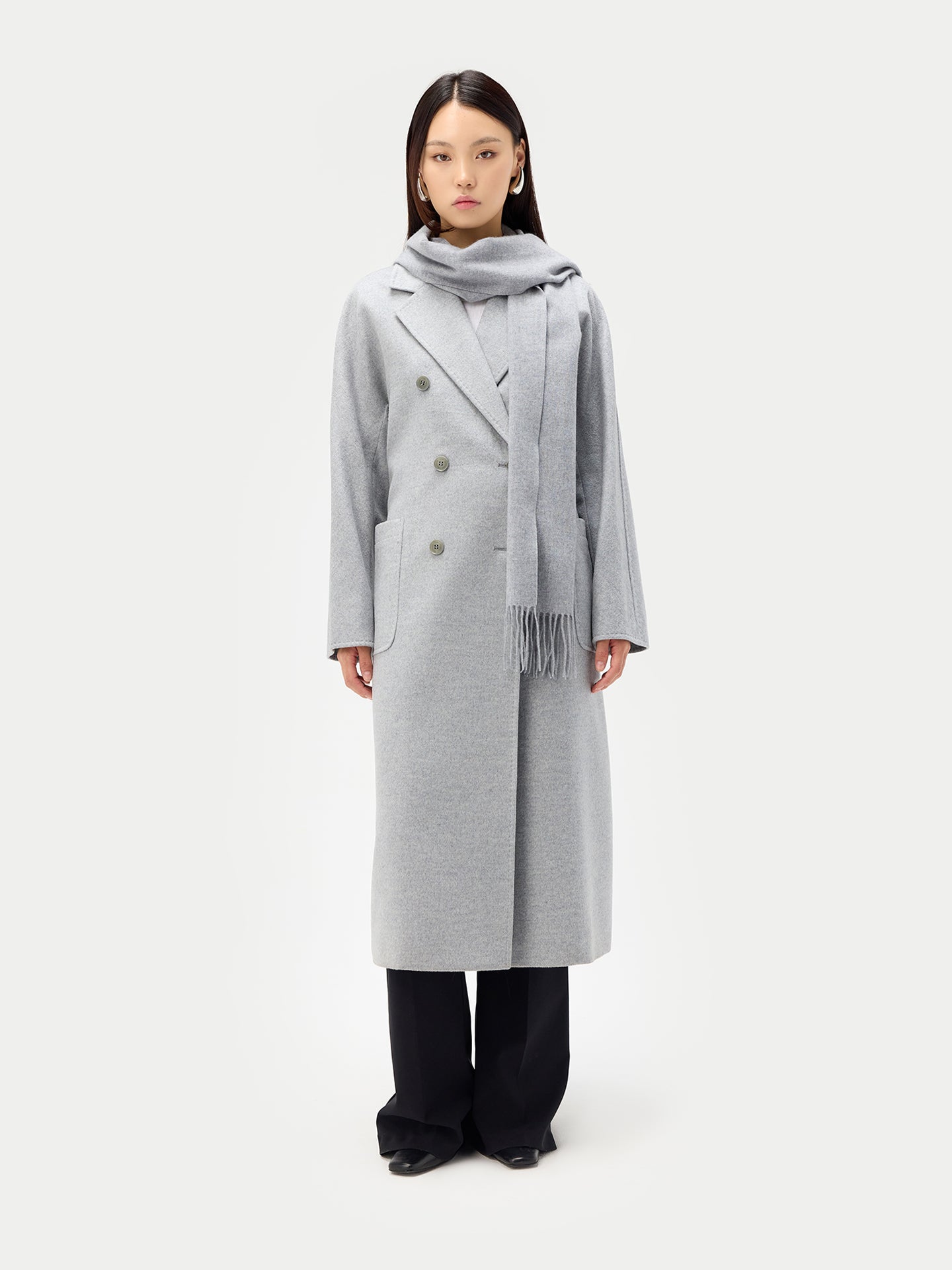 Set Manteau & Echarpe Femme