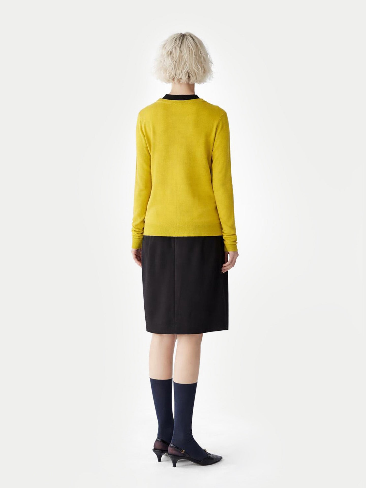 Pull col rond en cachemire Essential pour femmes
